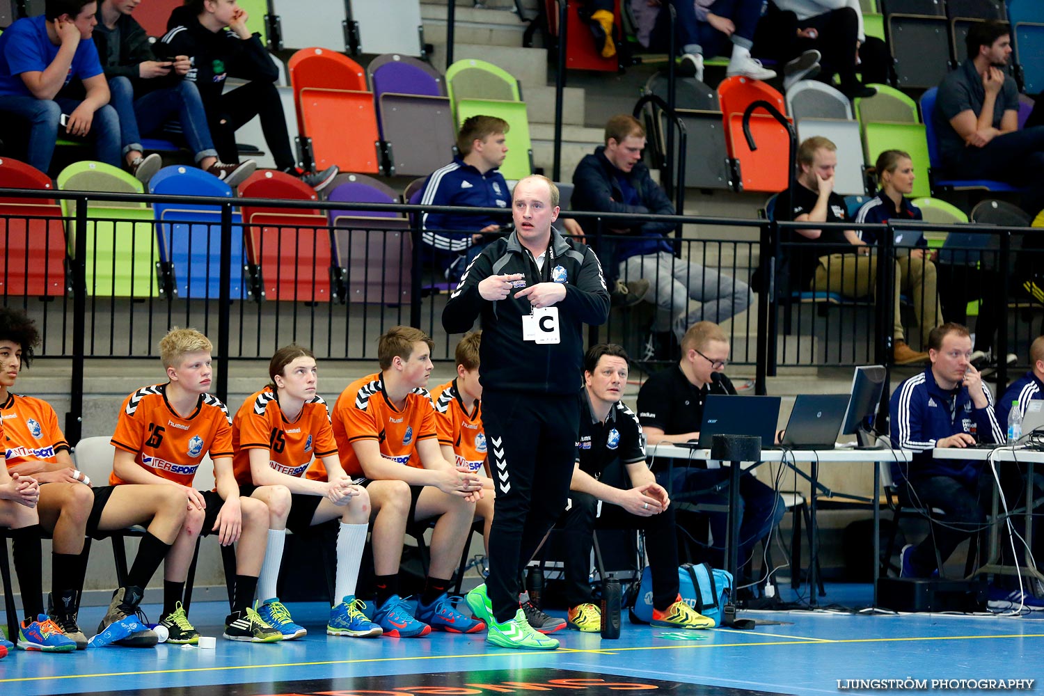 Ungdoms-SM Steg 5 Pojkar B SM-FINAL IFK Kristianstad-IK Sävehof,herr,Idrottshuset,Jönköping,Sverige,USM Steg 5 2015,Ungdoms-SM,2015,112606
