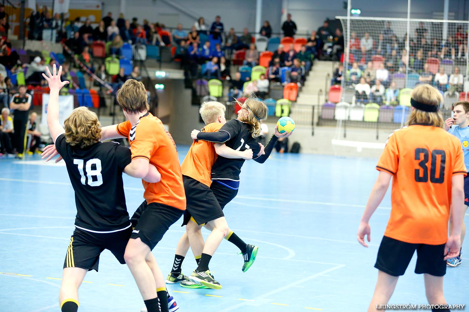 Ungdoms-SM Steg 5 Pojkar B SM-FINAL IFK Kristianstad-IK Sävehof,herr,Idrottshuset,Jönköping,Sverige,USM Steg 5 2015,Ungdoms-SM,2015,112613