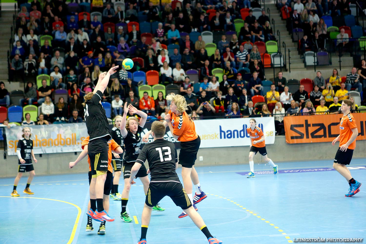 Ungdoms-SM Steg 5 Pojkar B SM-FINAL IFK Kristianstad-IK Sävehof,herr,Idrottshuset,Jönköping,Sverige,USM Steg 5 2015,Ungdoms-SM,2015,112638