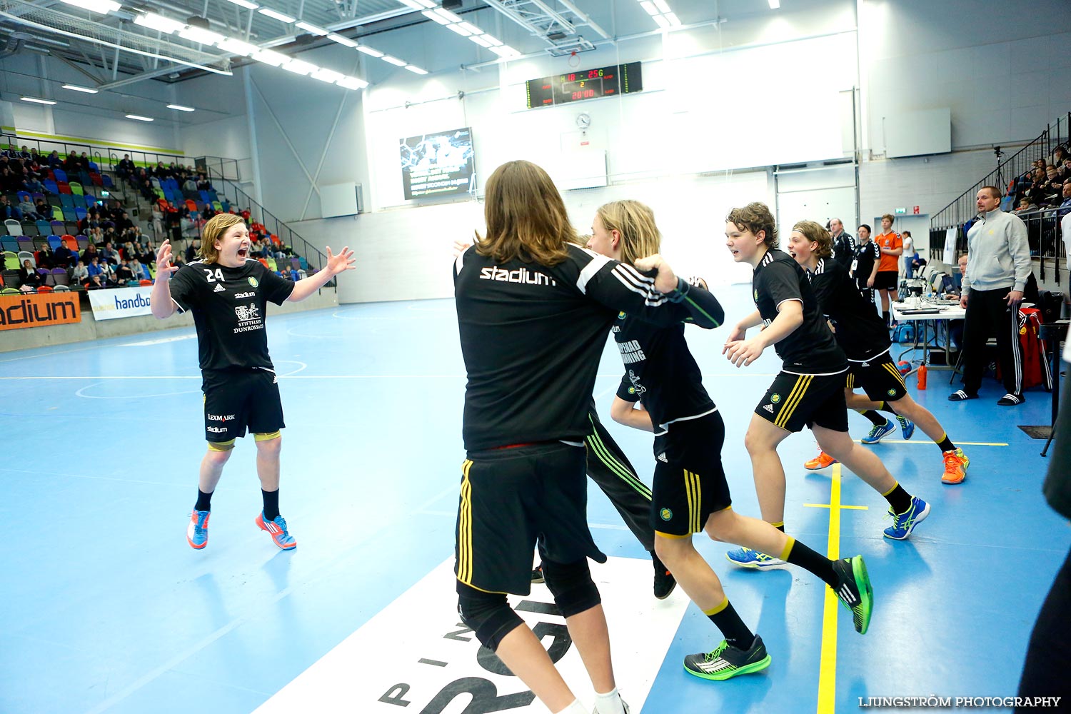 Ungdoms-SM Steg 5 Pojkar B SM-FINAL IFK Kristianstad-IK Sävehof,herr,Idrottshuset,Jönköping,Sverige,USM Steg 5 2015,Ungdoms-SM,2015,112644