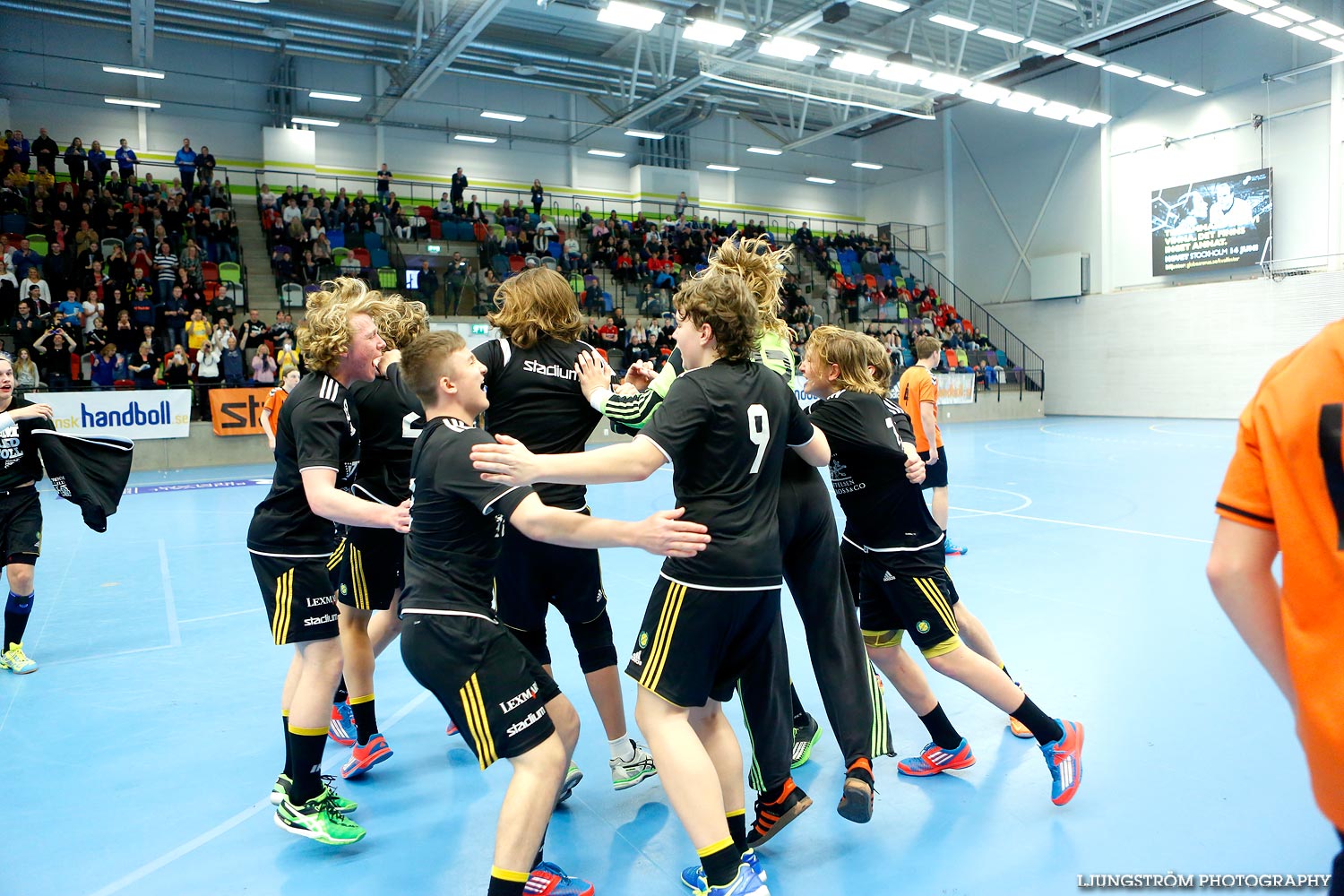 Ungdoms-SM Steg 5 Pojkar B SM-FINAL IFK Kristianstad-IK Sävehof,herr,Idrottshuset,Jönköping,Sverige,USM Steg 5 2015,Ungdoms-SM,2015,112648