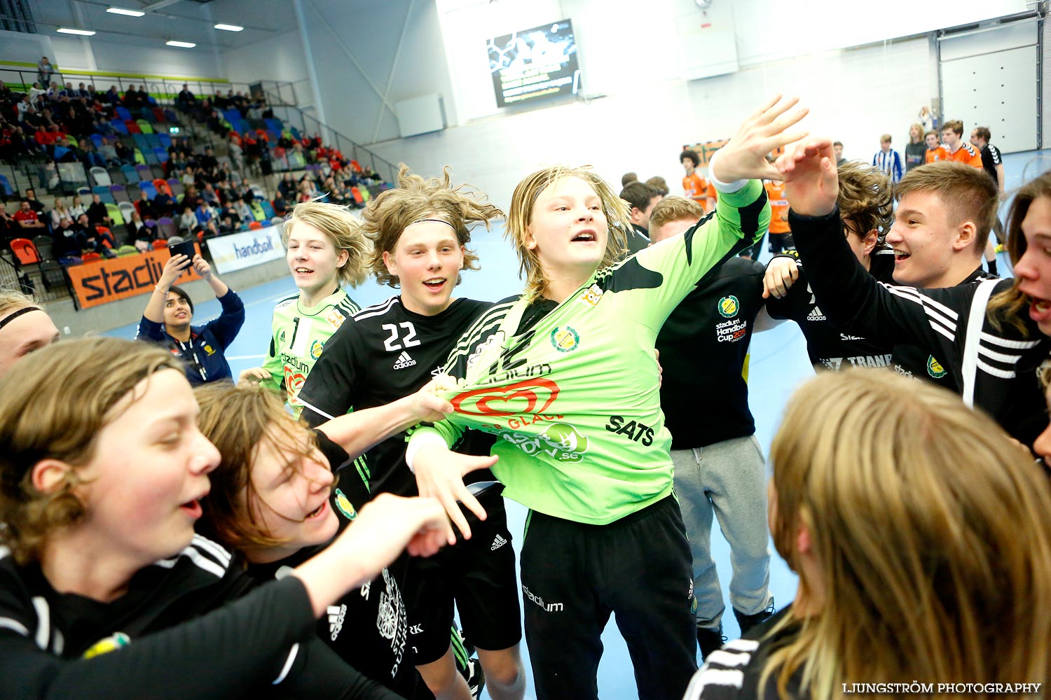 Ungdoms-SM Steg 5 Pojkar B SM-FINAL IFK Kristianstad-IK Sävehof,herr,Idrottshuset,Jönköping,Sverige,USM Steg 5 2015,Ungdoms-SM,2015,112662