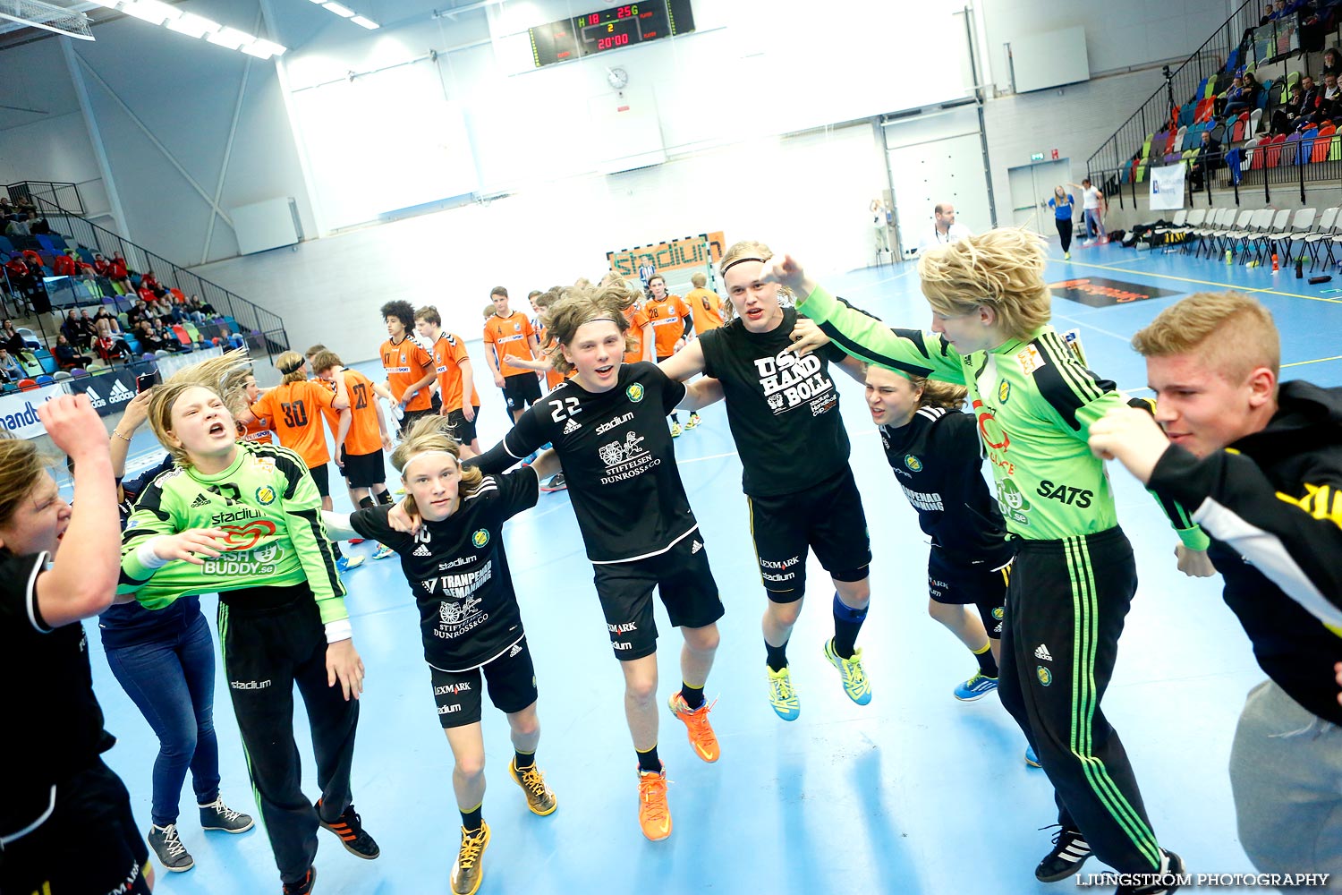 Ungdoms-SM Steg 5 Pojkar B SM-FINAL IFK Kristianstad-IK Sävehof,herr,Idrottshuset,Jönköping,Sverige,USM Steg 5 2015,Ungdoms-SM,2015,112670