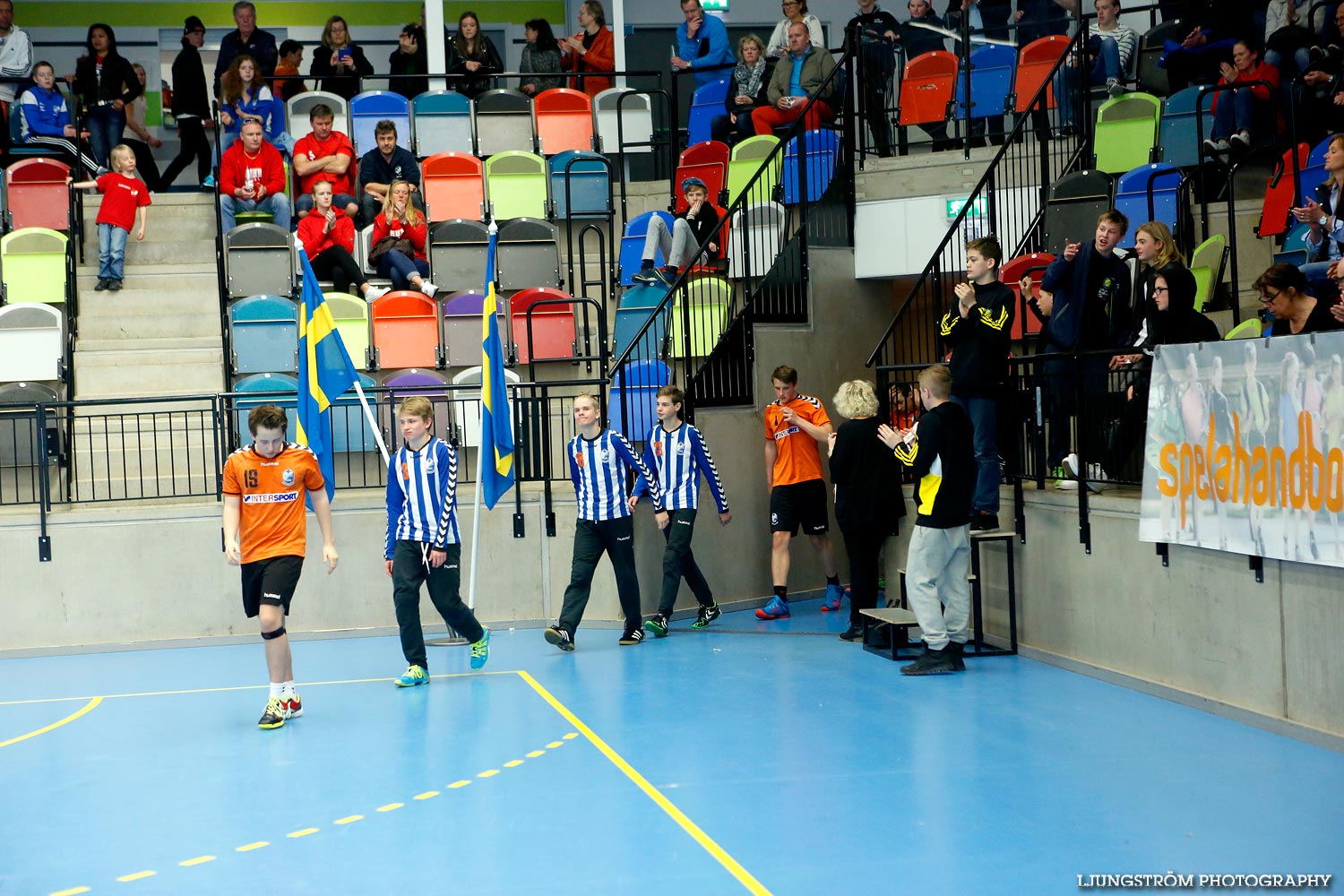 Ungdoms-SM Steg 5 Pojkar B SM-FINAL IFK Kristianstad-IK Sävehof,herr,Idrottshuset,Jönköping,Sverige,USM Steg 5 2015,Ungdoms-SM,2015,112684