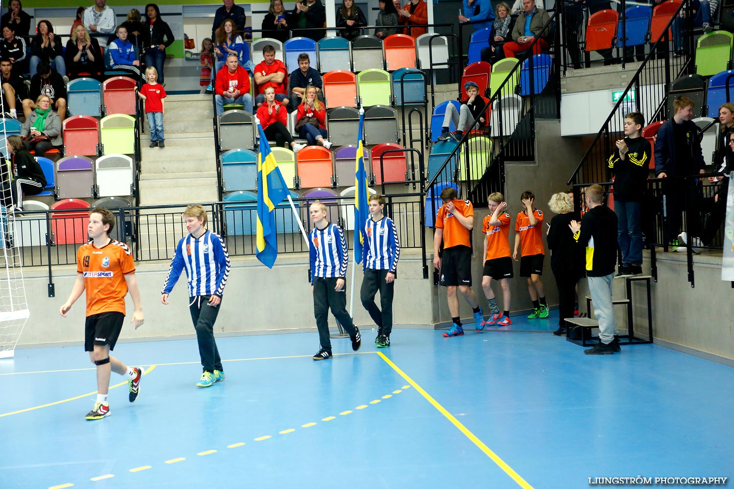 Ungdoms-SM Steg 5 Pojkar B SM-FINAL IFK Kristianstad-IK Sävehof,herr,Idrottshuset,Jönköping,Sverige,USM Steg 5 2015,Ungdoms-SM,2015,112685