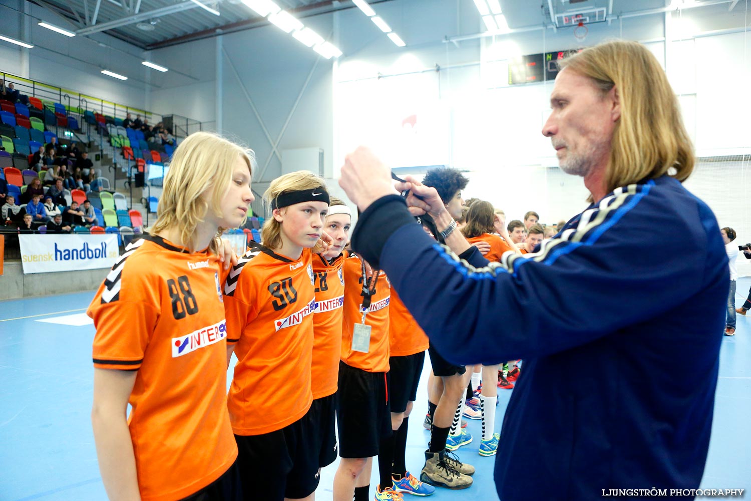 Ungdoms-SM Steg 5 Pojkar B SM-FINAL IFK Kristianstad-IK Sävehof,herr,Idrottshuset,Jönköping,Sverige,USM Steg 5 2015,Ungdoms-SM,2015,112688