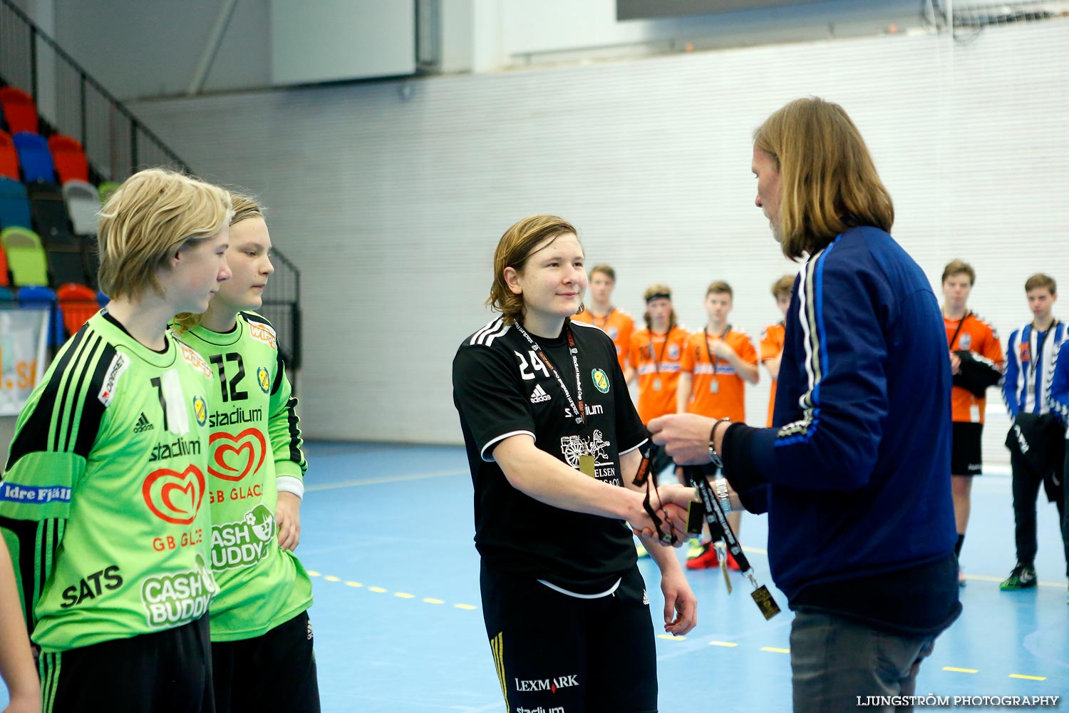 Ungdoms-SM Steg 5 Pojkar B SM-FINAL IFK Kristianstad-IK Sävehof,herr,Idrottshuset,Jönköping,Sverige,USM Steg 5 2015,Ungdoms-SM,2015,112705