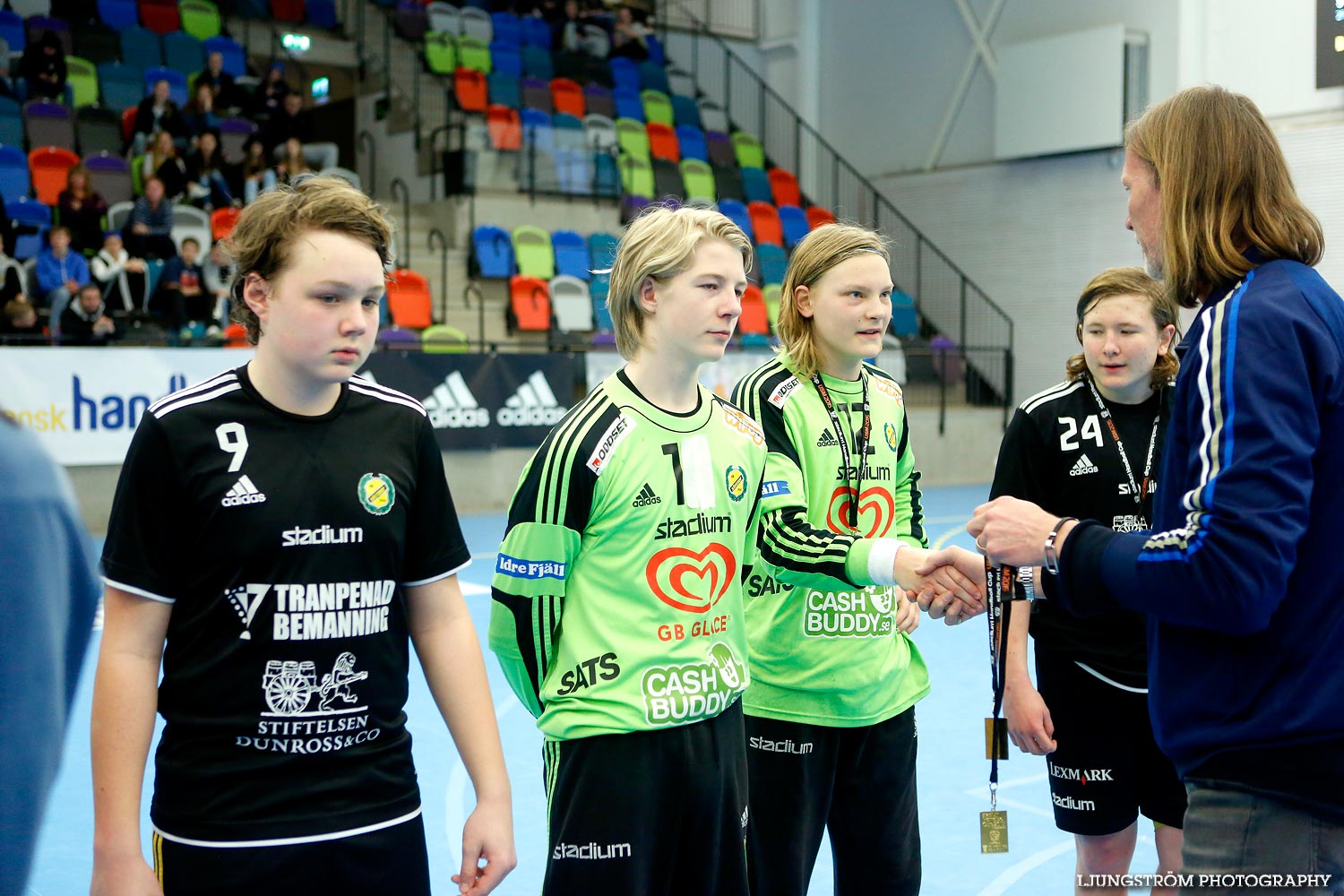 Ungdoms-SM Steg 5 Pojkar B SM-FINAL IFK Kristianstad-IK Sävehof,herr,Idrottshuset,Jönköping,Sverige,USM Steg 5 2015,Ungdoms-SM,2015,112706