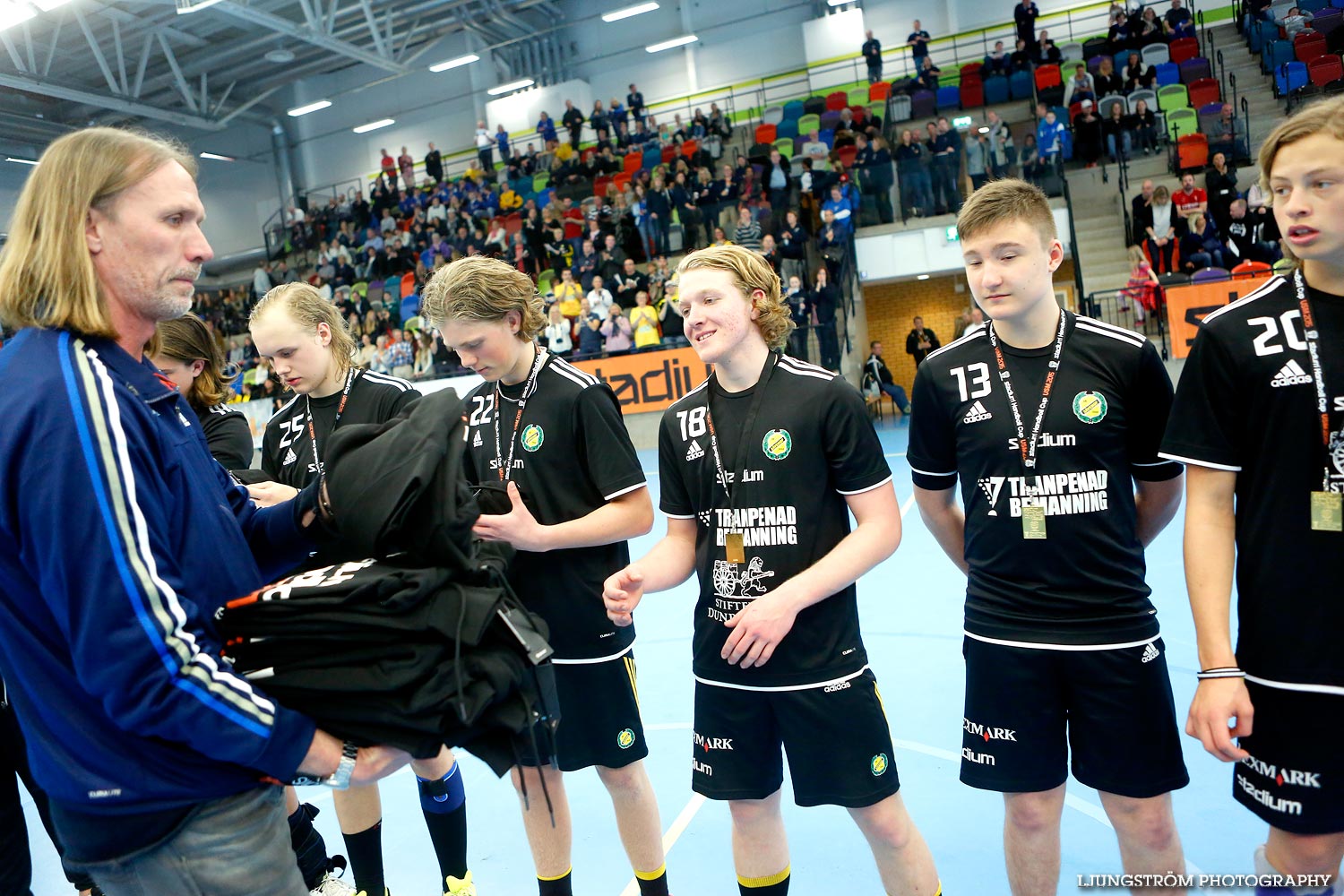Ungdoms-SM Steg 5 Pojkar B SM-FINAL IFK Kristianstad-IK Sävehof,herr,Idrottshuset,Jönköping,Sverige,USM Steg 5 2015,Ungdoms-SM,2015,112713