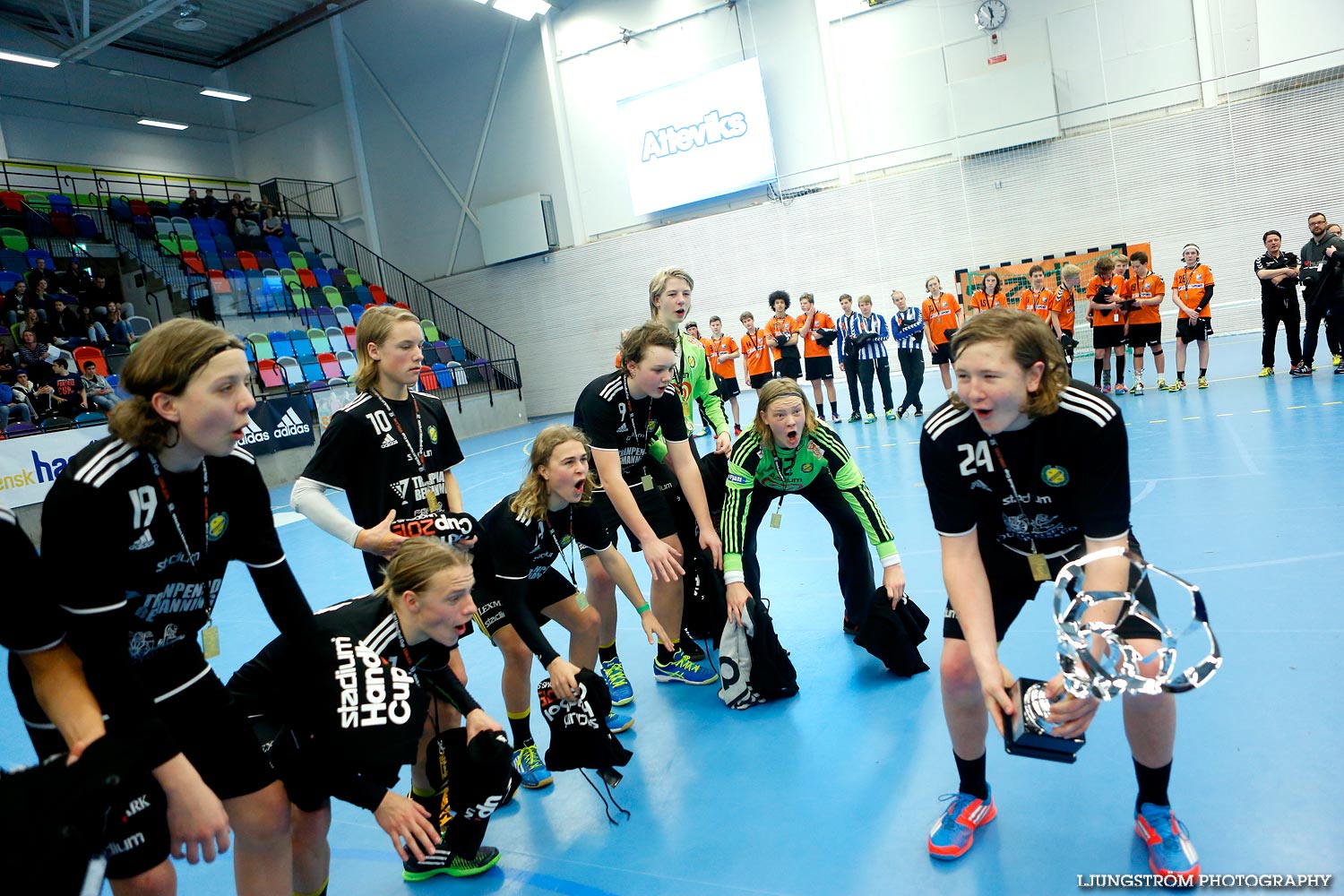 Ungdoms-SM Steg 5 Pojkar B SM-FINAL IFK Kristianstad-IK Sävehof,herr,Idrottshuset,Jönköping,Sverige,USM Steg 5 2015,Ungdoms-SM,2015,112717