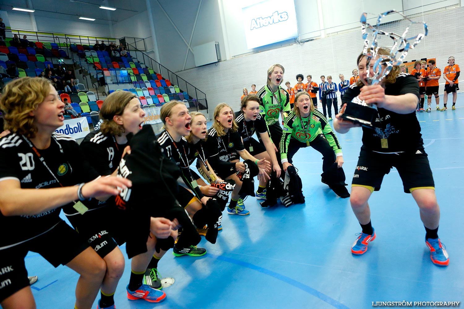 Ungdoms-SM Steg 5 Pojkar B SM-FINAL IFK Kristianstad-IK Sävehof,herr,Idrottshuset,Jönköping,Sverige,USM Steg 5 2015,Ungdoms-SM,2015,112720