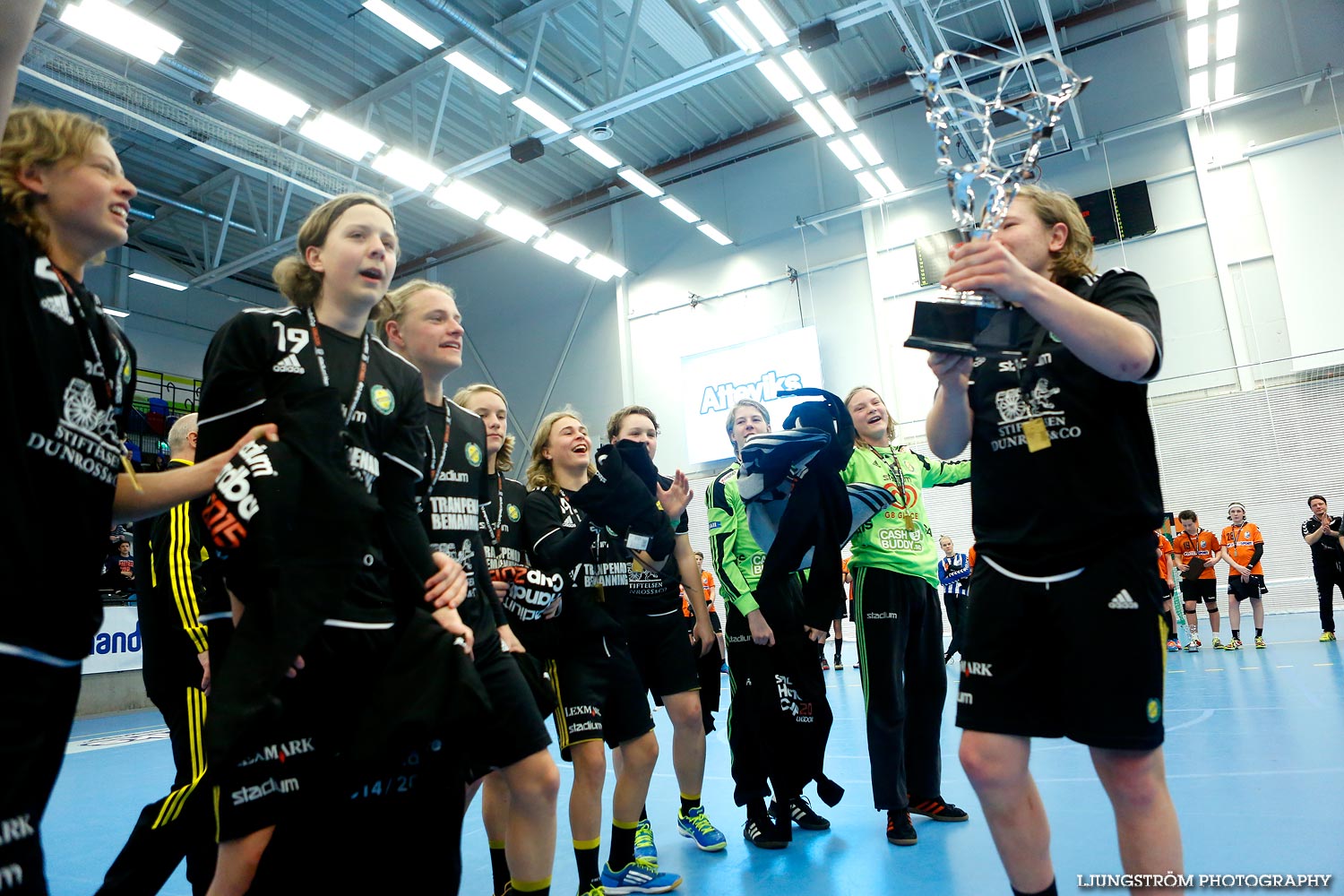 Ungdoms-SM Steg 5 Pojkar B SM-FINAL IFK Kristianstad-IK Sävehof,herr,Idrottshuset,Jönköping,Sverige,USM Steg 5 2015,Ungdoms-SM,2015,112726
