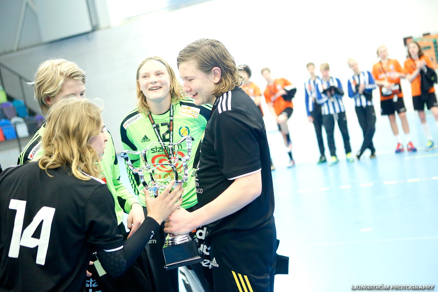 Ungdoms-SM Steg 5 Pojkar B SM-FINAL IFK Kristianstad-IK Sävehof,herr,Idrottshuset,Jönköping,Sverige,USM Steg 5 2015,Ungdoms-SM,2015,112730