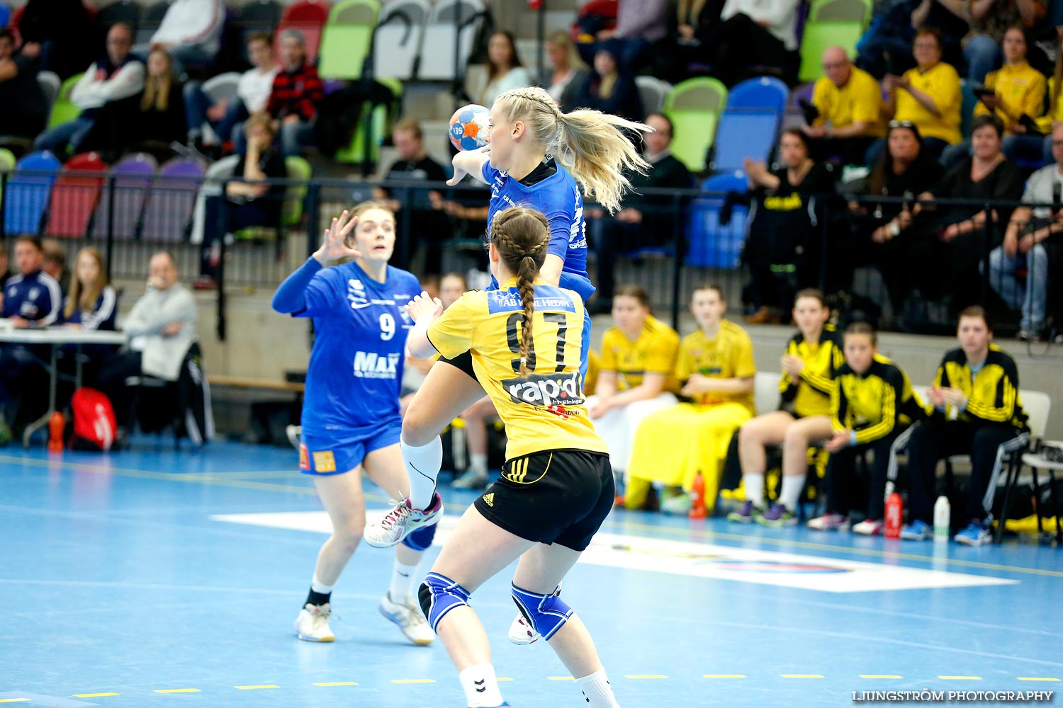 Ungdoms-SM Steg 5 Flickor A SM-FINAL IFK Tumba HK-Gökstens BK,dam,Idrottshuset,Jönköping,Sverige,USM Steg 5 2015,Ungdoms-SM,2015,112751