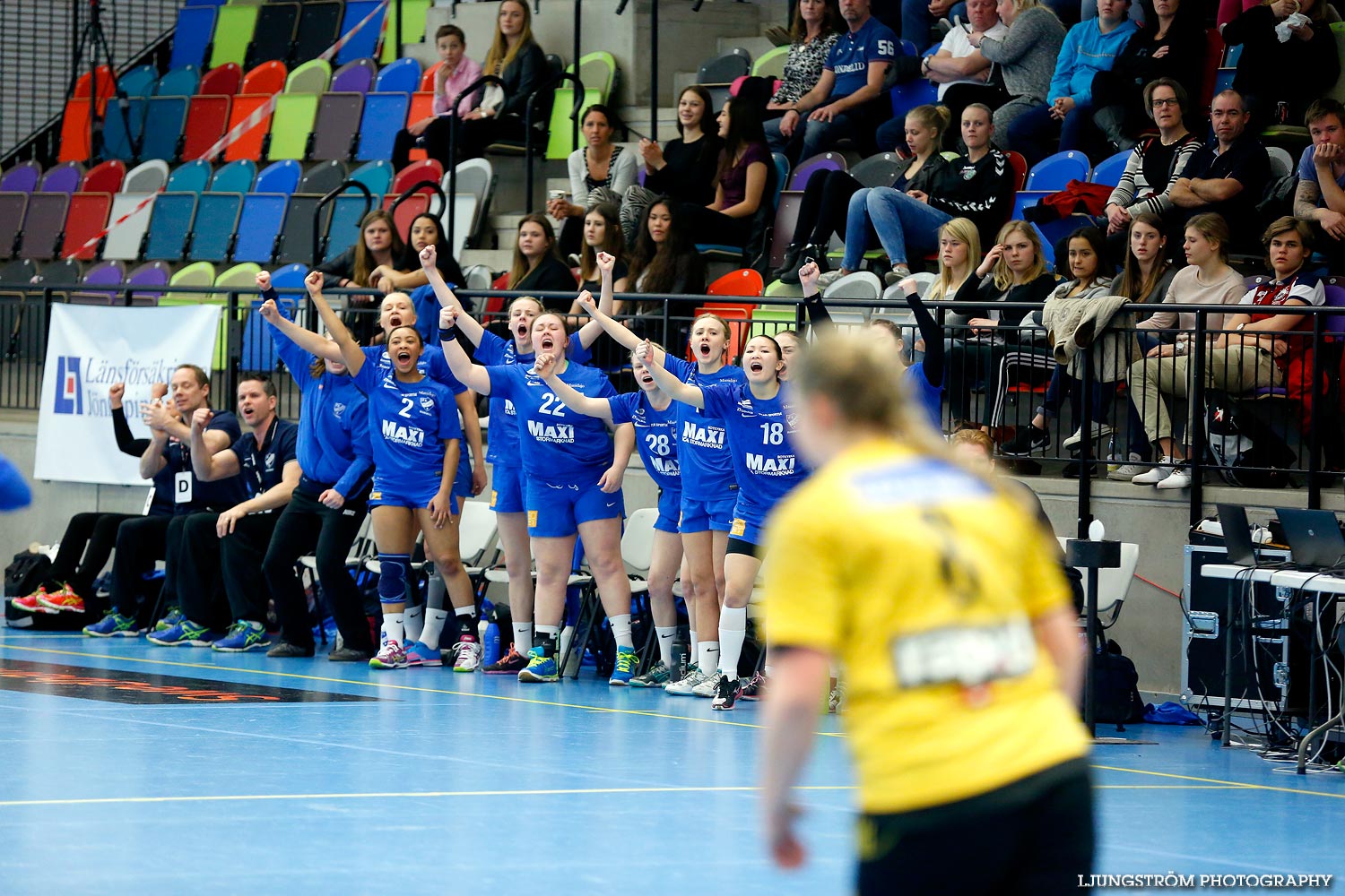 Ungdoms-SM Steg 5 Flickor A SM-FINAL IFK Tumba HK-Gökstens BK,dam,Idrottshuset,Jönköping,Sverige,USM Steg 5 2015,Ungdoms-SM,2015,112760