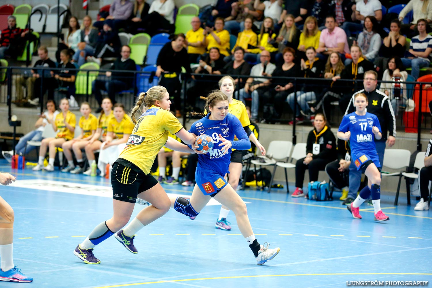 Ungdoms-SM Steg 5 Flickor A SM-FINAL IFK Tumba HK-Gökstens BK,dam,Idrottshuset,Jönköping,Sverige,USM Steg 5 2015,Ungdoms-SM,2015,112766