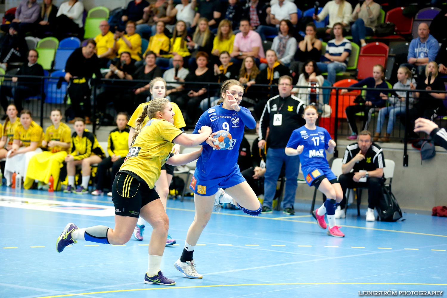 Ungdoms-SM Steg 5 Flickor A SM-FINAL IFK Tumba HK-Gökstens BK,dam,Idrottshuset,Jönköping,Sverige,USM Steg 5 2015,Ungdoms-SM,2015,112767