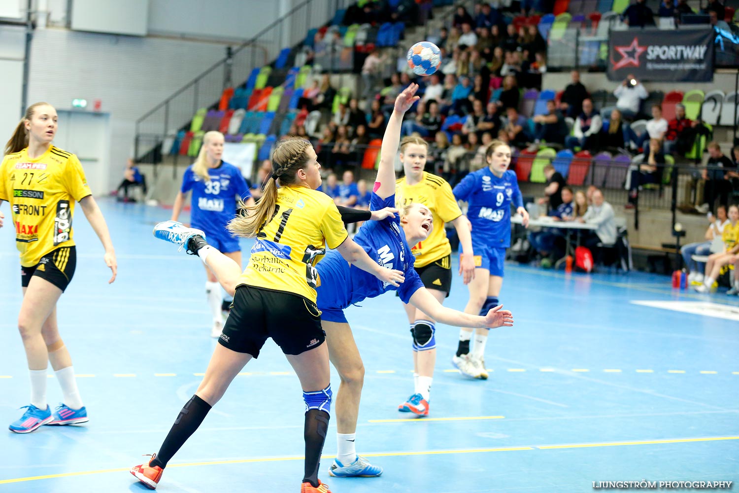 Ungdoms-SM Steg 5 Flickor A SM-FINAL IFK Tumba HK-Gökstens BK,dam,Idrottshuset,Jönköping,Sverige,USM Steg 5 2015,Ungdoms-SM,2015,112782