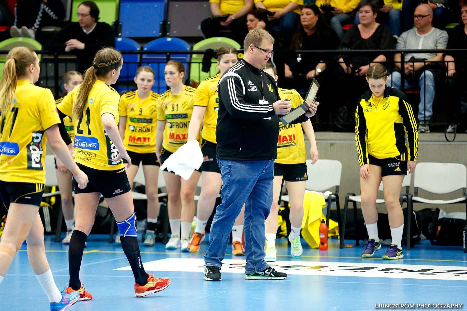 Ungdoms-SM Steg 5 Flickor A SM-FINAL IFK Tumba HK-Gökstens BK,dam,Idrottshuset,Jönköping,Sverige,USM Steg 5 2015,Ungdoms-SM,2015,112792