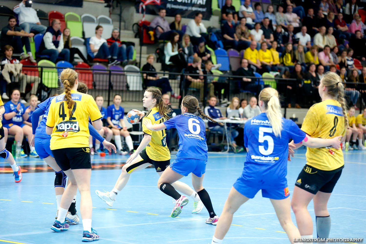 Ungdoms-SM Steg 5 Flickor A SM-FINAL IFK Tumba HK-Gökstens BK,dam,Idrottshuset,Jönköping,Sverige,USM Steg 5 2015,Ungdoms-SM,2015,112800