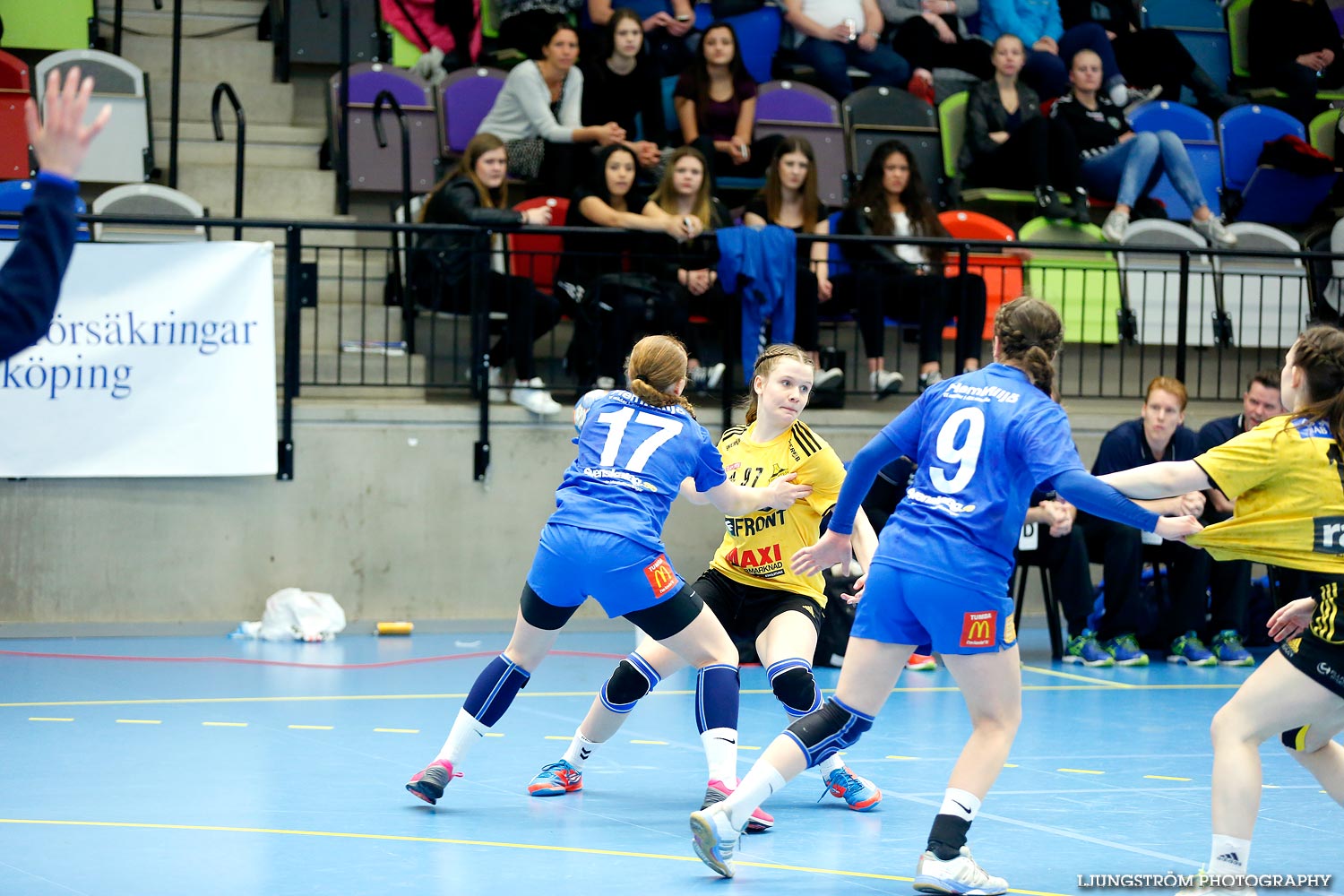 Ungdoms-SM Steg 5 Flickor A SM-FINAL IFK Tumba HK-Gökstens BK,dam,Idrottshuset,Jönköping,Sverige,USM Steg 5 2015,Ungdoms-SM,2015,112801
