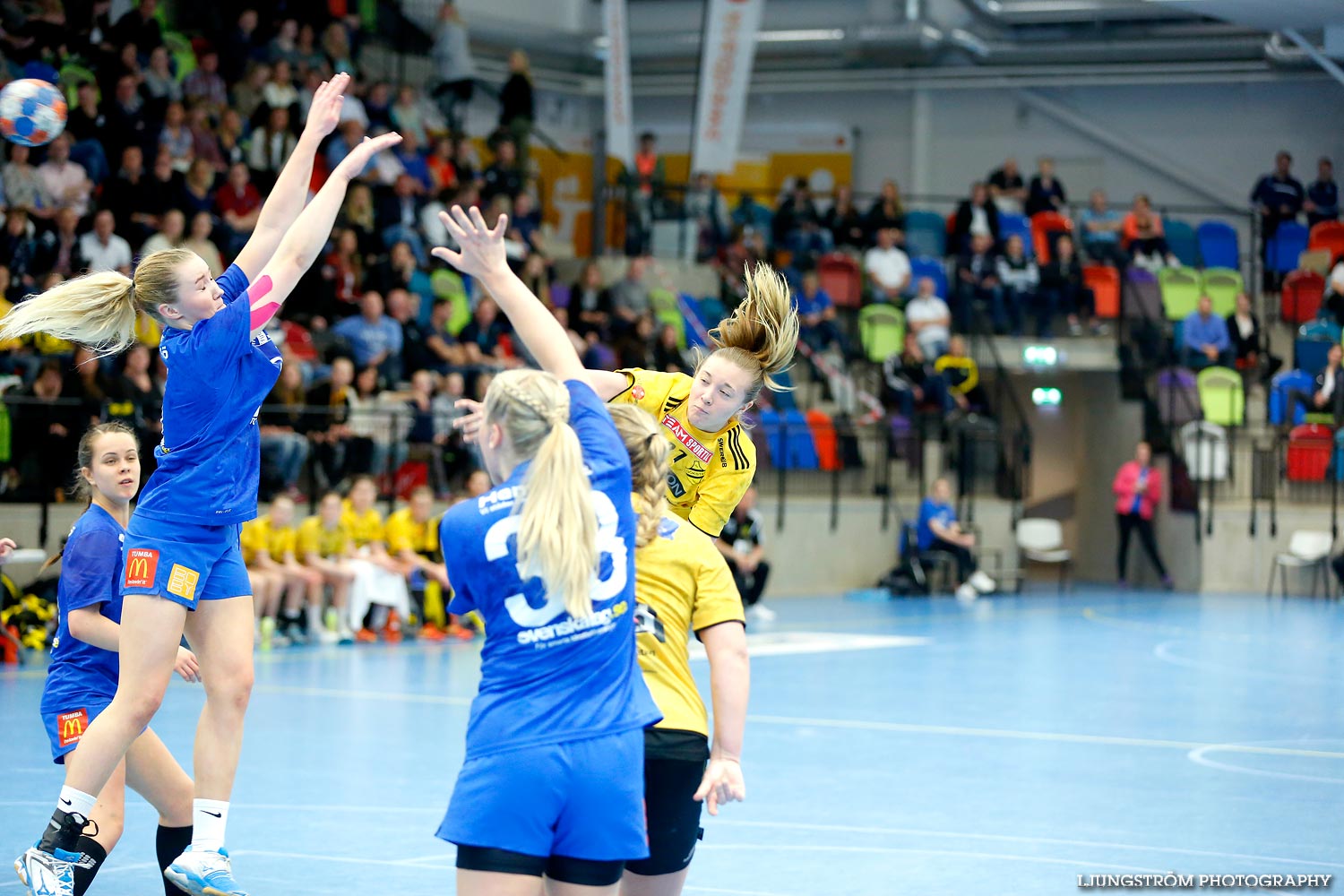 Ungdoms-SM Steg 5 Flickor A SM-FINAL IFK Tumba HK-Gökstens BK,dam,Idrottshuset,Jönköping,Sverige,USM Steg 5 2015,Ungdoms-SM,2015,112803