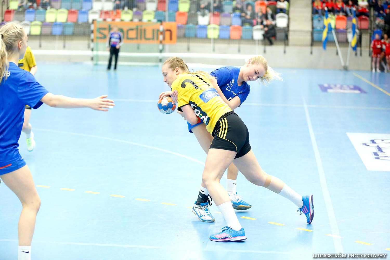 Ungdoms-SM Steg 5 Flickor A SM-FINAL IFK Tumba HK-Gökstens BK,dam,Idrottshuset,Jönköping,Sverige,USM Steg 5 2015,Ungdoms-SM,2015,112824