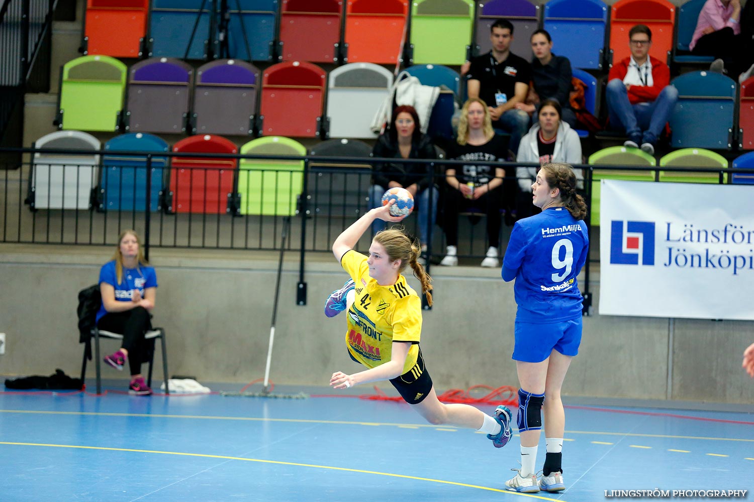 Ungdoms-SM Steg 5 Flickor A SM-FINAL IFK Tumba HK-Gökstens BK,dam,Idrottshuset,Jönköping,Sverige,USM Steg 5 2015,Ungdoms-SM,2015,112847