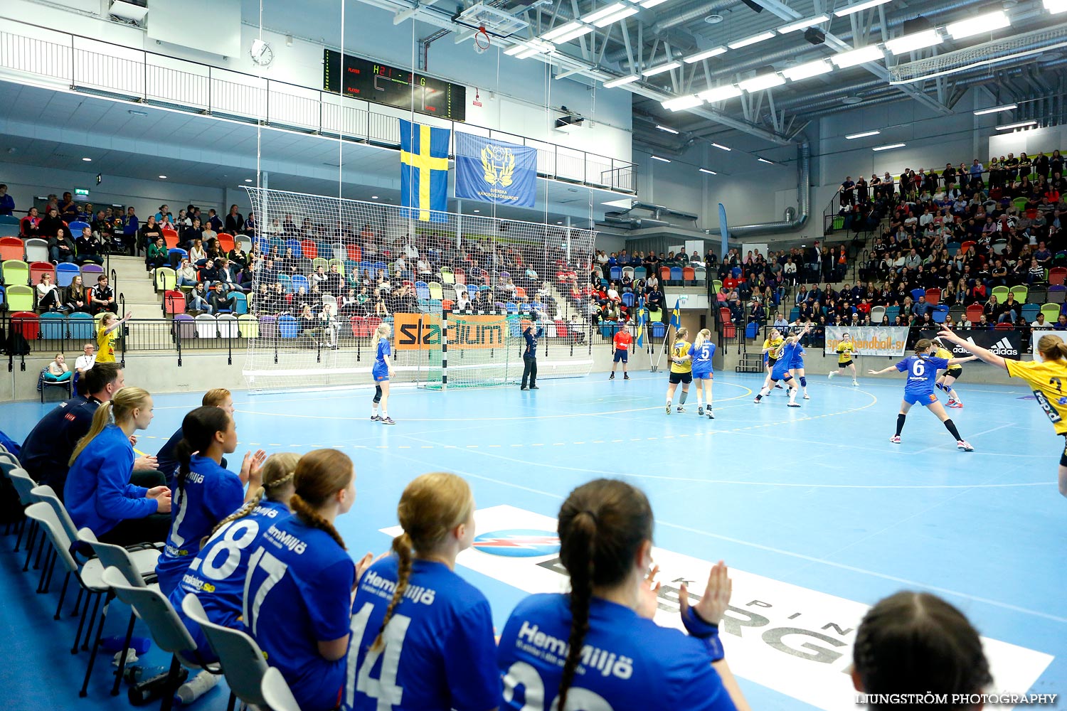 Ungdoms-SM Steg 5 Flickor A SM-FINAL IFK Tumba HK-Gökstens BK,dam,Idrottshuset,Jönköping,Sverige,USM Steg 5 2015,Ungdoms-SM,2015,112854
