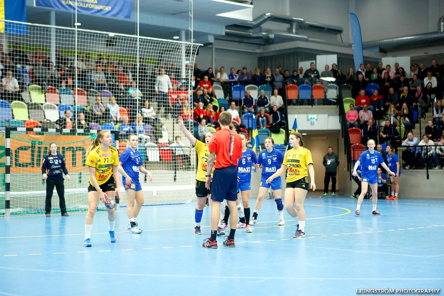 Ungdoms-SM Steg 5 Flickor A SM-FINAL IFK Tumba HK-Gökstens BK,dam,Idrottshuset,Jönköping,Sverige,USM Steg 5 2015,Ungdoms-SM,2015,112862