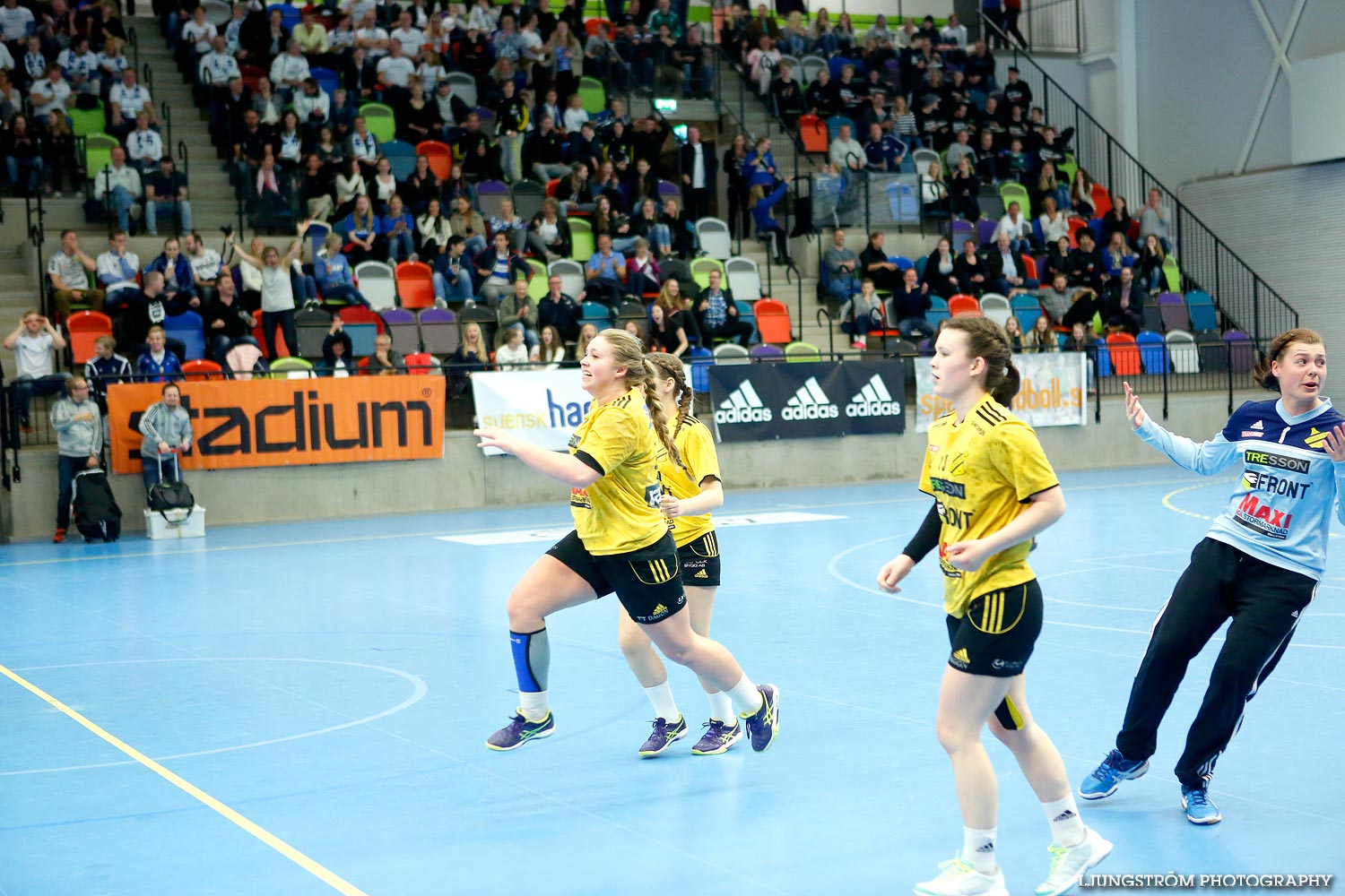 Ungdoms-SM Steg 5 Flickor A SM-FINAL IFK Tumba HK-Gökstens BK,dam,Idrottshuset,Jönköping,Sverige,USM Steg 5 2015,Ungdoms-SM,2015,112870