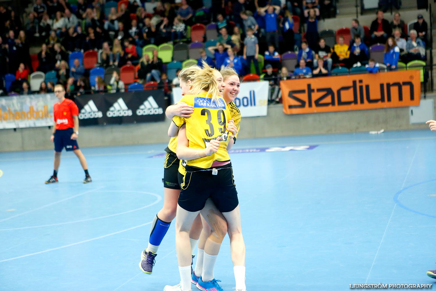 Ungdoms-SM Steg 5 Flickor A SM-FINAL IFK Tumba HK-Gökstens BK,dam,Idrottshuset,Jönköping,Sverige,USM Steg 5 2015,Ungdoms-SM,2015,112875