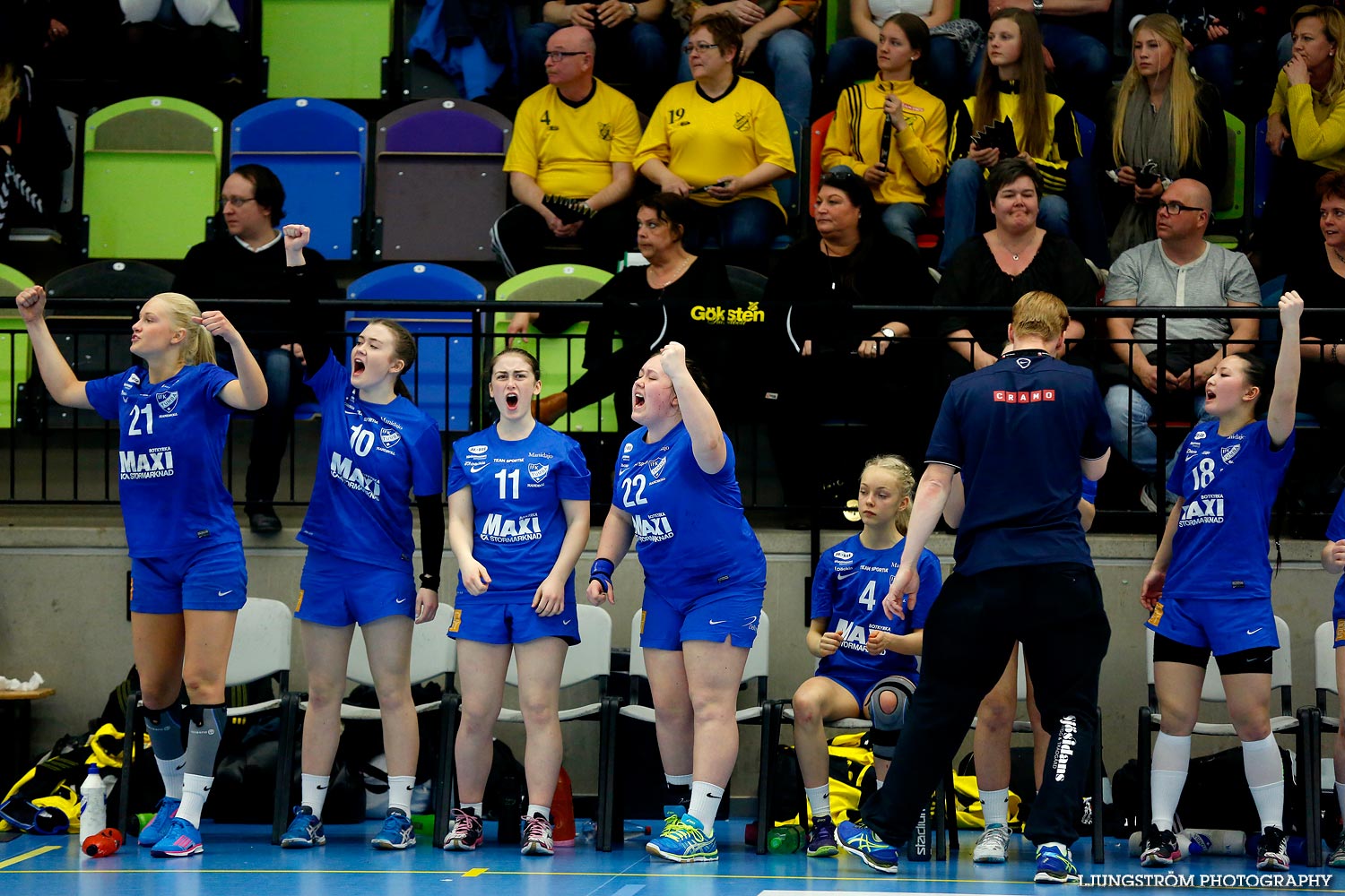 Ungdoms-SM Steg 5 Flickor A SM-FINAL IFK Tumba HK-Gökstens BK,dam,Idrottshuset,Jönköping,Sverige,USM Steg 5 2015,Ungdoms-SM,2015,112887