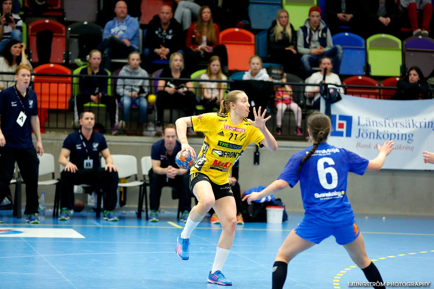 Ungdoms-SM Steg 5 Flickor A SM-FINAL IFK Tumba HK-Gökstens BK,dam,Idrottshuset,Jönköping,Sverige,USM Steg 5 2015,Ungdoms-SM,2015,112891