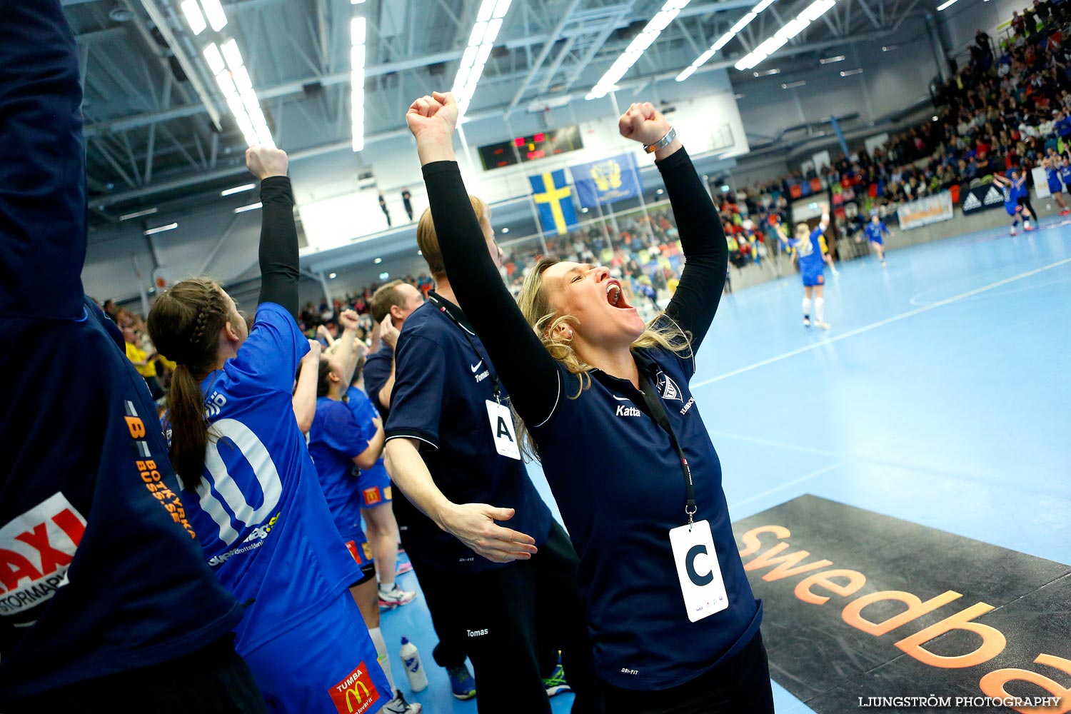 Ungdoms-SM Steg 5 Flickor A SM-FINAL IFK Tumba HK-Gökstens BK,dam,Idrottshuset,Jönköping,Sverige,USM Steg 5 2015,Ungdoms-SM,2015,112930