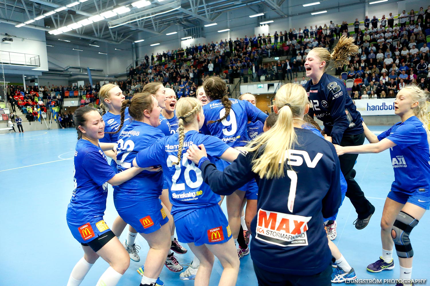 Ungdoms-SM Steg 5 Flickor A SM-FINAL IFK Tumba HK-Gökstens BK,dam,Idrottshuset,Jönköping,Sverige,USM Steg 5 2015,Ungdoms-SM,2015,112938