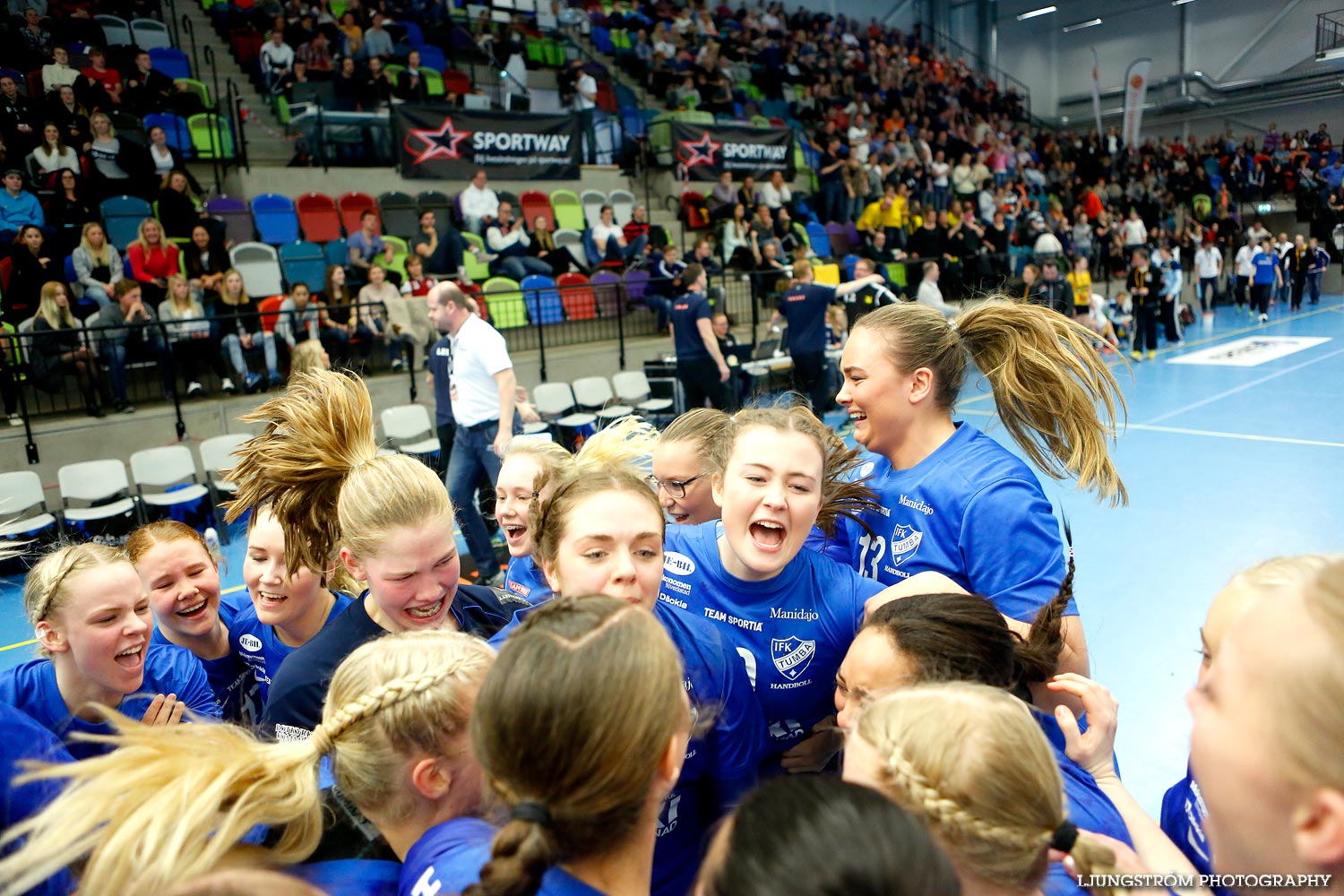 Ungdoms-SM Steg 5 Flickor A SM-FINAL IFK Tumba HK-Gökstens BK,dam,Idrottshuset,Jönköping,Sverige,USM Steg 5 2015,Ungdoms-SM,2015,112940