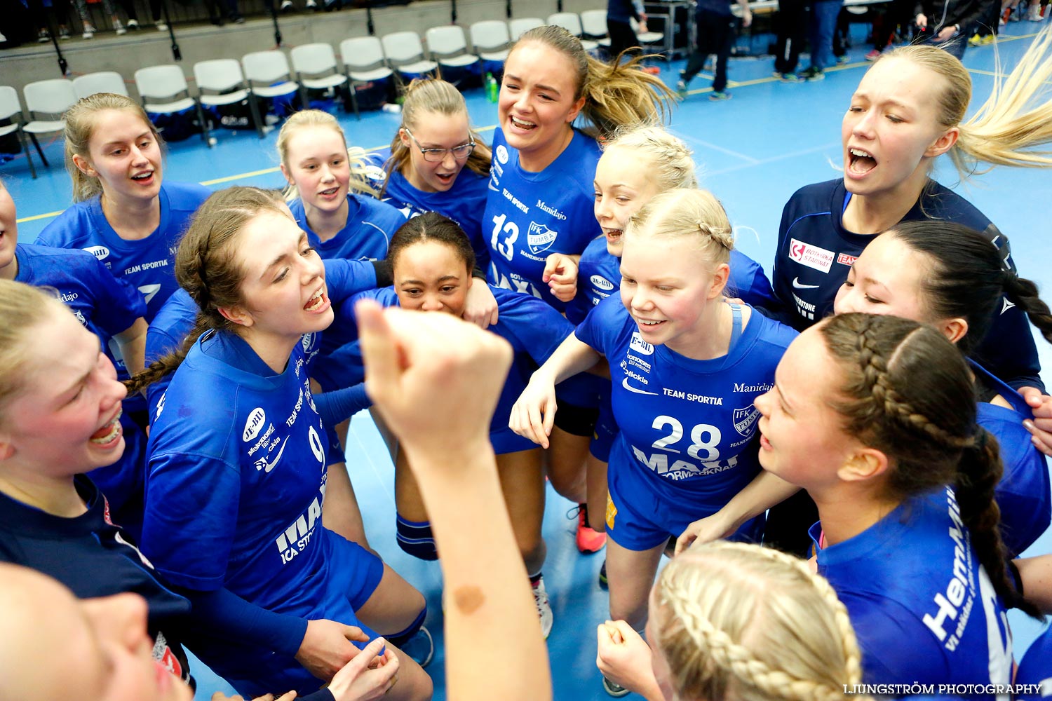 Ungdoms-SM Steg 5 Flickor A SM-FINAL IFK Tumba HK-Gökstens BK,dam,Idrottshuset,Jönköping,Sverige,USM Steg 5 2015,Ungdoms-SM,2015,112944