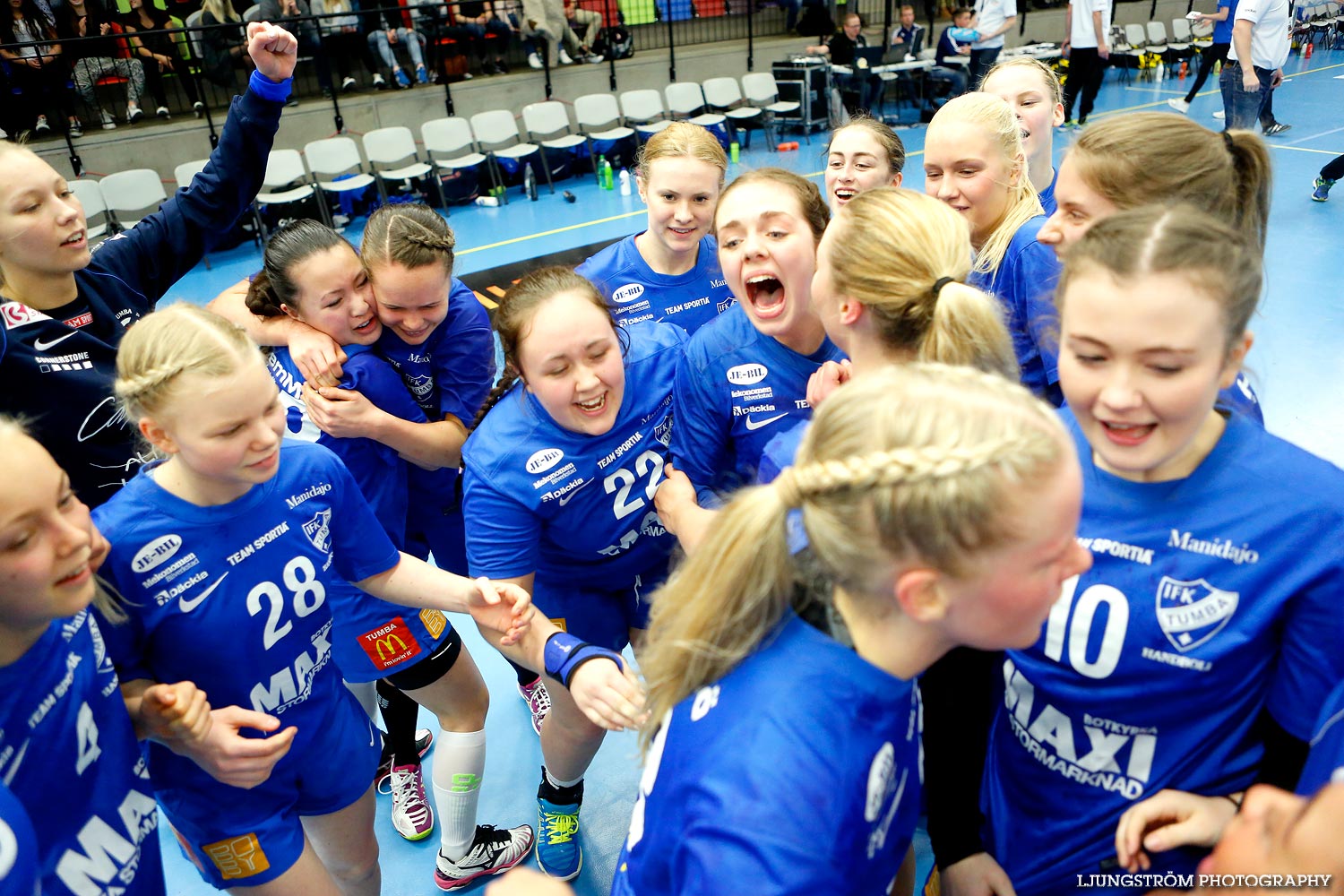 Ungdoms-SM Steg 5 Flickor A SM-FINAL IFK Tumba HK-Gökstens BK,dam,Idrottshuset,Jönköping,Sverige,USM Steg 5 2015,Ungdoms-SM,2015,112976