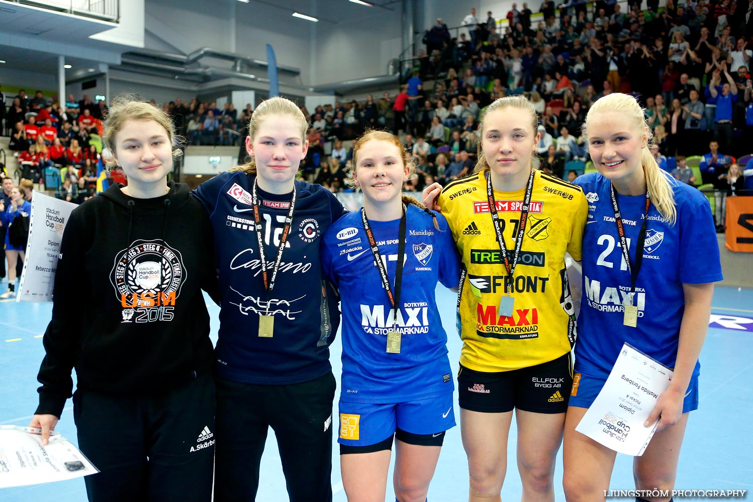 Ungdoms-SM Steg 5 Flickor A SM-FINAL IFK Tumba HK-Gökstens BK,dam,Idrottshuset,Jönköping,Sverige,USM Steg 5 2015,Ungdoms-SM,2015,113010