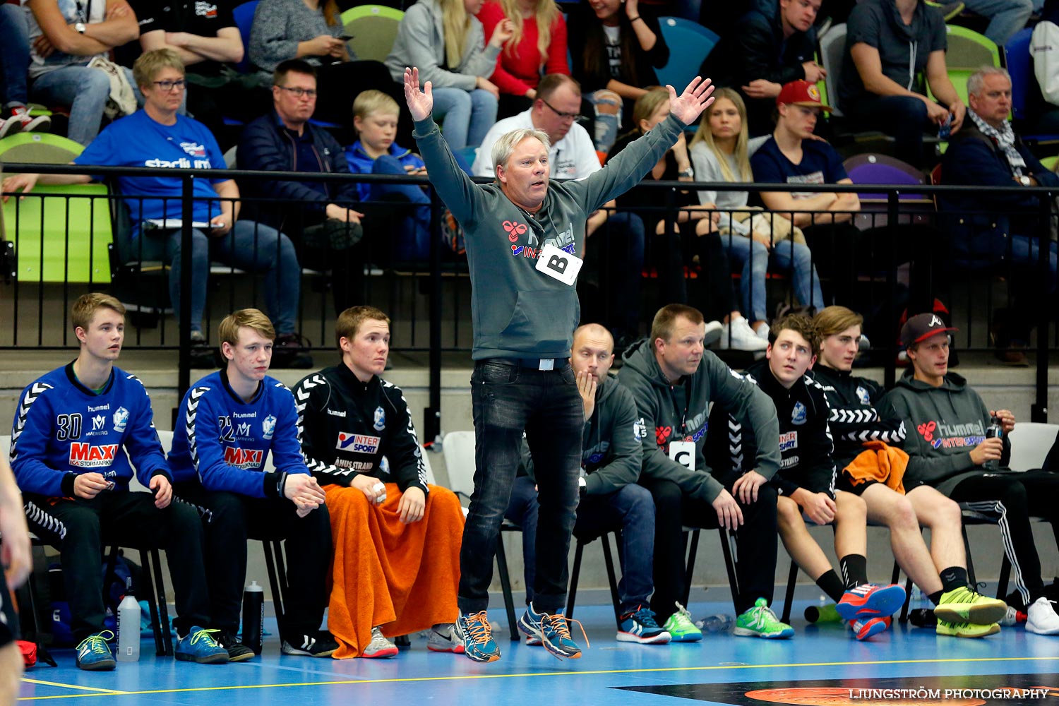 Ungdoms-SM Steg 5 Herrjuniorer SM-FINAL Ystads IF HF-IFK Kristianstad ,herr,Idrottshuset,Jönköping,Sverige,USM Steg 5 2015,Ungdoms-SM,2015,113122