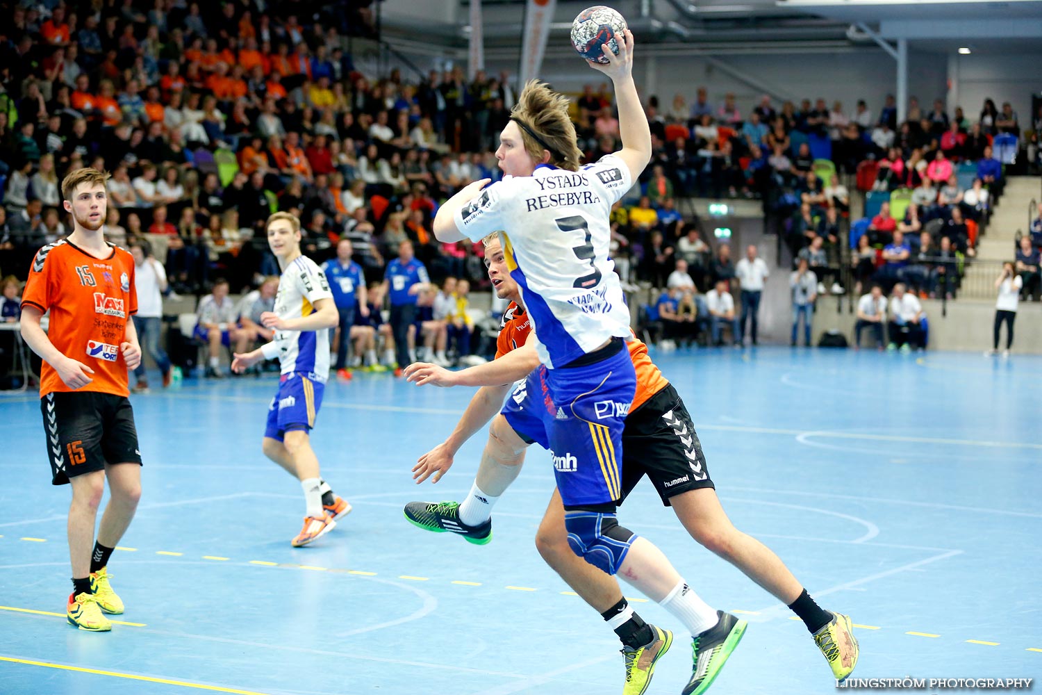Ungdoms-SM Steg 5 Herrjuniorer SM-FINAL Ystads IF HF-IFK Kristianstad ,herr,Idrottshuset,Jönköping,Sverige,USM Steg 5 2015,Ungdoms-SM,2015,113124
