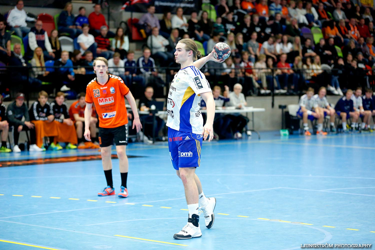 Ungdoms-SM Steg 5 Herrjuniorer SM-FINAL Ystads IF HF-IFK Kristianstad ,herr,Idrottshuset,Jönköping,Sverige,USM Steg 5 2015,Ungdoms-SM,2015,113128