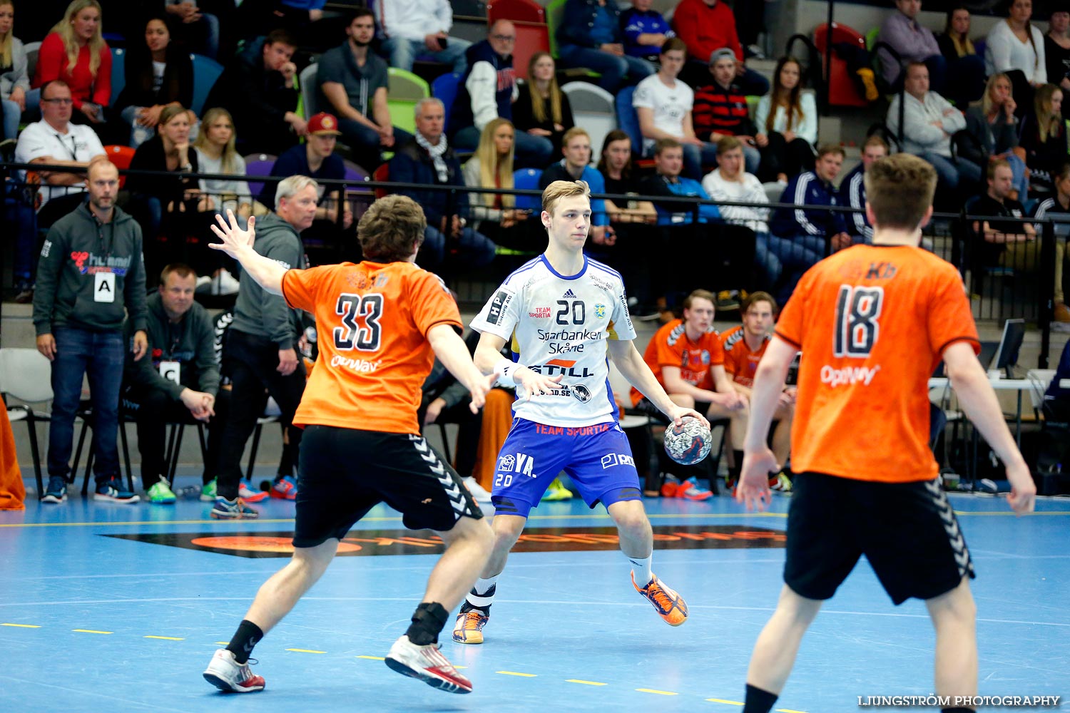 Ungdoms-SM Steg 5 Herrjuniorer SM-FINAL Ystads IF HF-IFK Kristianstad ,herr,Idrottshuset,Jönköping,Sverige,USM Steg 5 2015,Ungdoms-SM,2015,113146