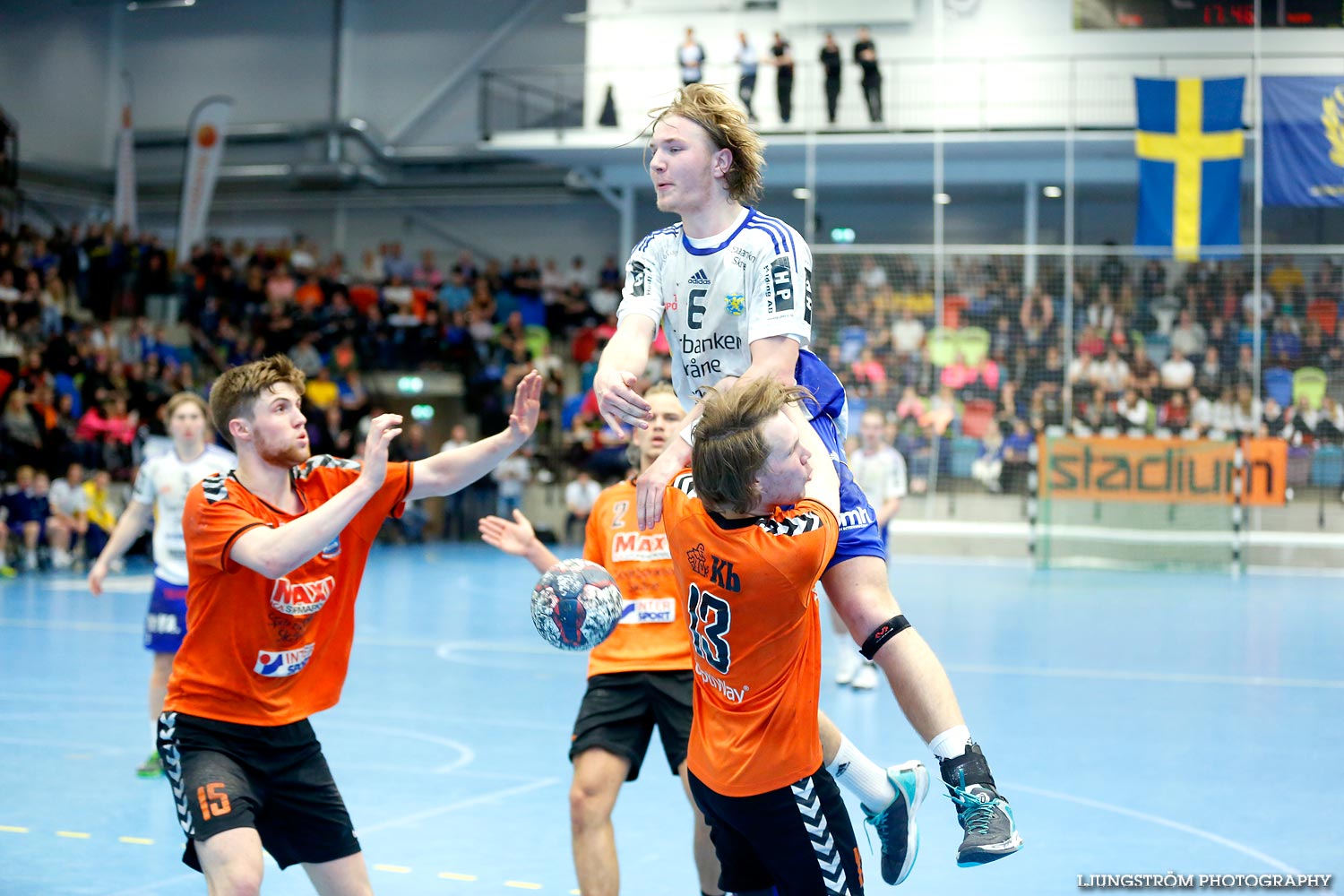 Ungdoms-SM Steg 5 Herrjuniorer SM-FINAL Ystads IF HF-IFK Kristianstad ,herr,Idrottshuset,Jönköping,Sverige,USM Steg 5 2015,Ungdoms-SM,2015,113149