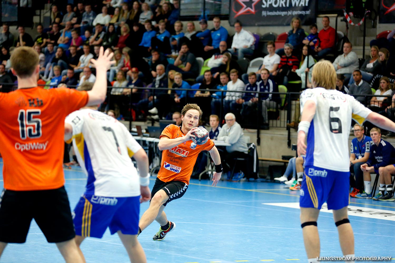 Ungdoms-SM Steg 5 Herrjuniorer SM-FINAL Ystads IF HF-IFK Kristianstad ,herr,Idrottshuset,Jönköping,Sverige,USM Steg 5 2015,Ungdoms-SM,2015,113152