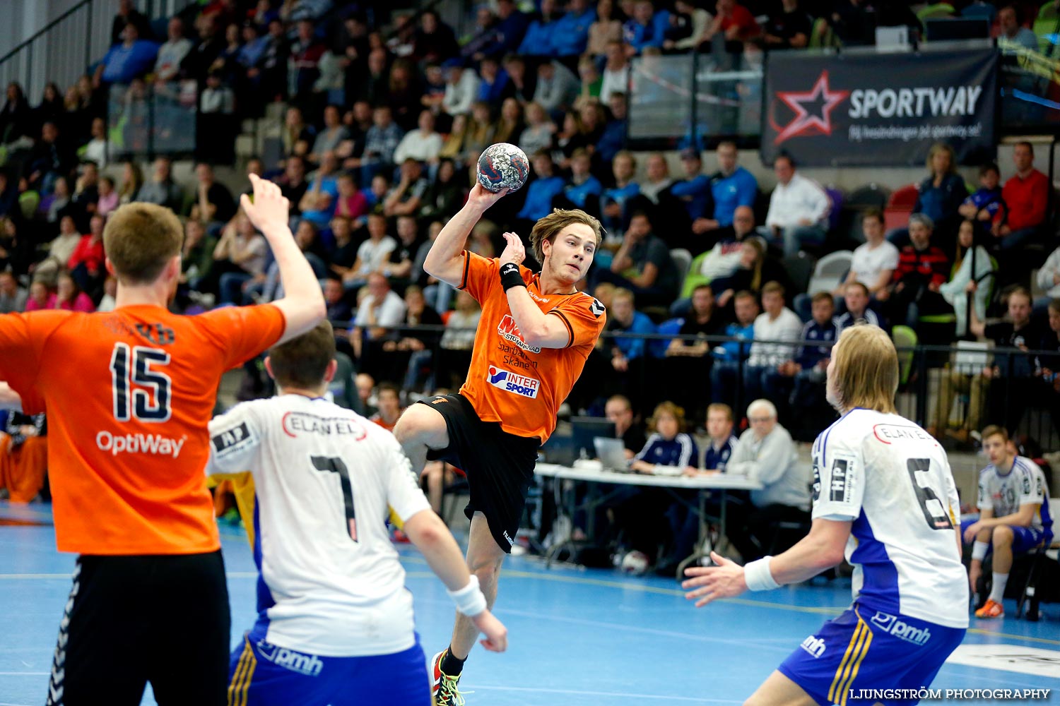 Ungdoms-SM Steg 5 Herrjuniorer SM-FINAL Ystads IF HF-IFK Kristianstad ,herr,Idrottshuset,Jönköping,Sverige,USM Steg 5 2015,Ungdoms-SM,2015,113153