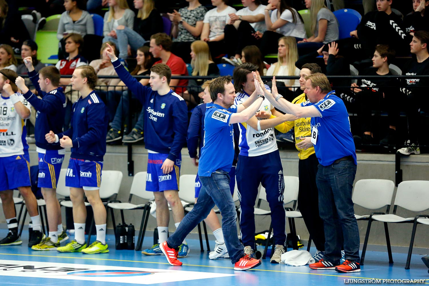 Ungdoms-SM Steg 5 Herrjuniorer SM-FINAL Ystads IF HF-IFK Kristianstad ,herr,Idrottshuset,Jönköping,Sverige,USM Steg 5 2015,Ungdoms-SM,2015,113162