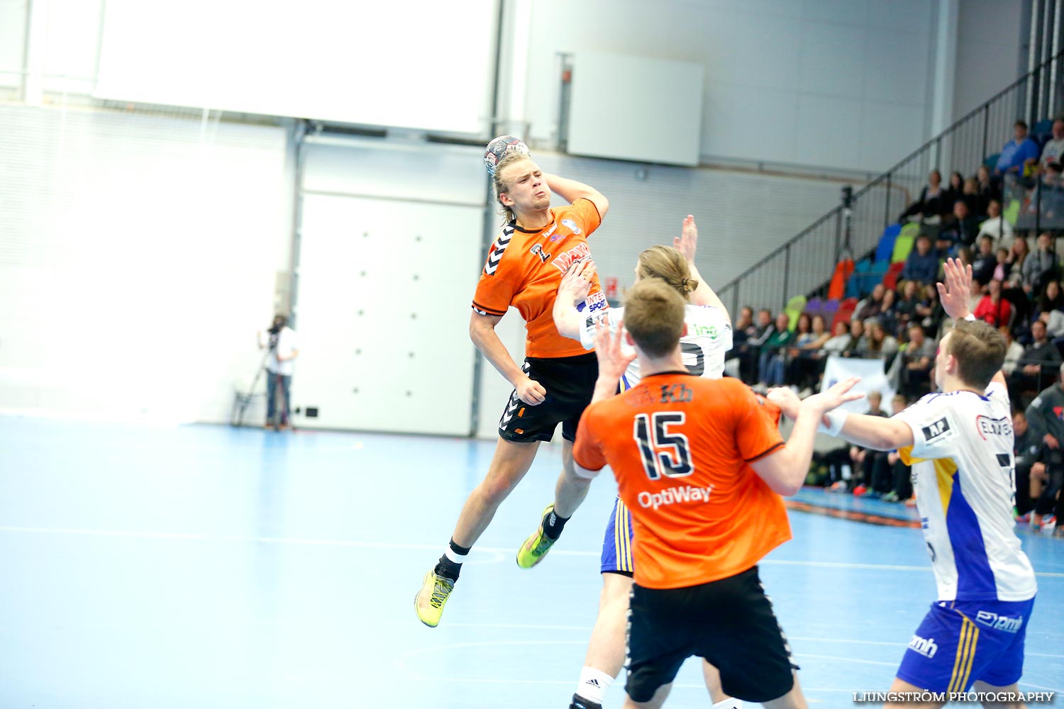 Ungdoms-SM Steg 5 Herrjuniorer SM-FINAL Ystads IF HF-IFK Kristianstad ,herr,Idrottshuset,Jönköping,Sverige,USM Steg 5 2015,Ungdoms-SM,2015,113163