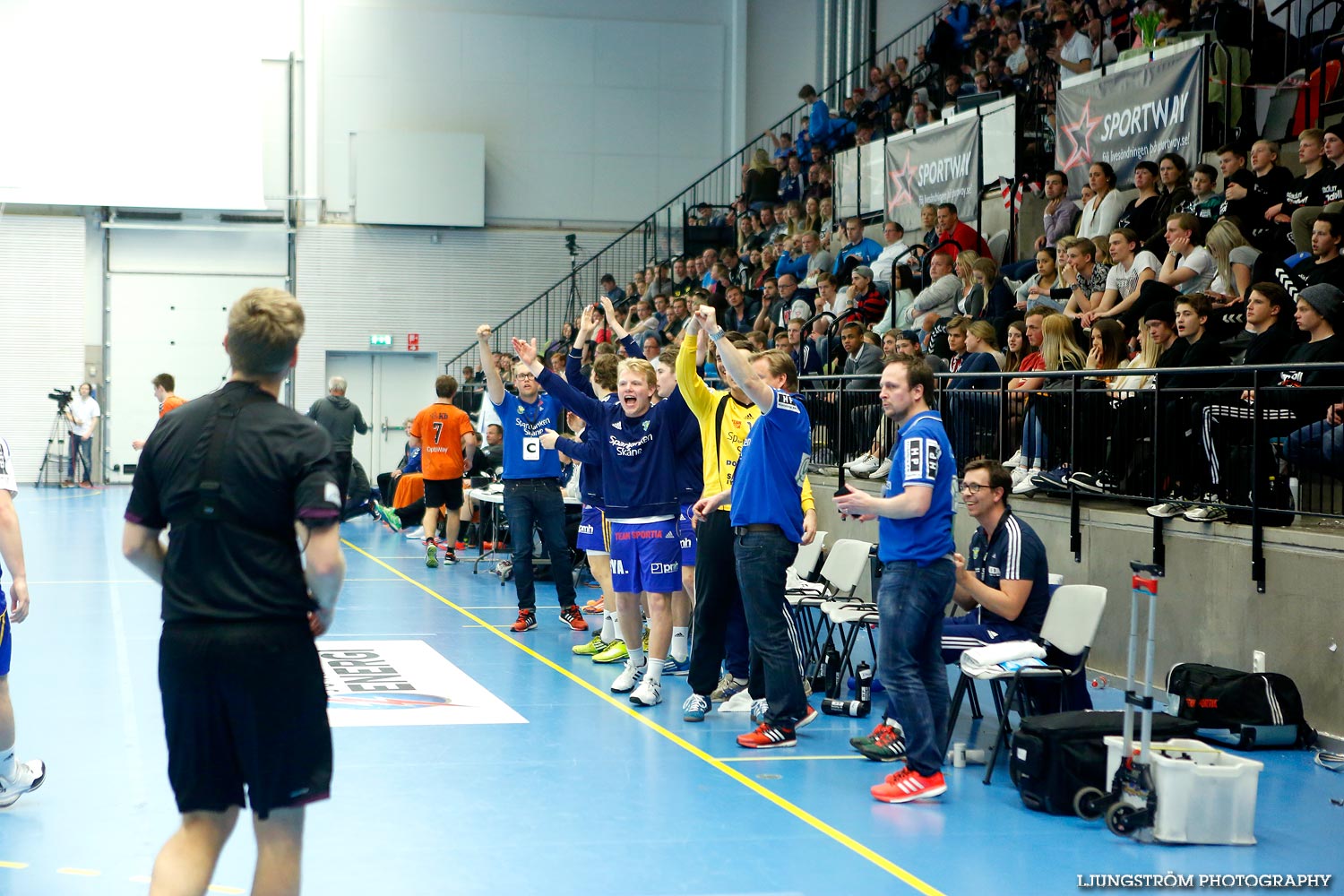 Ungdoms-SM Steg 5 Herrjuniorer SM-FINAL Ystads IF HF-IFK Kristianstad ,herr,Idrottshuset,Jönköping,Sverige,USM Steg 5 2015,Ungdoms-SM,2015,113179